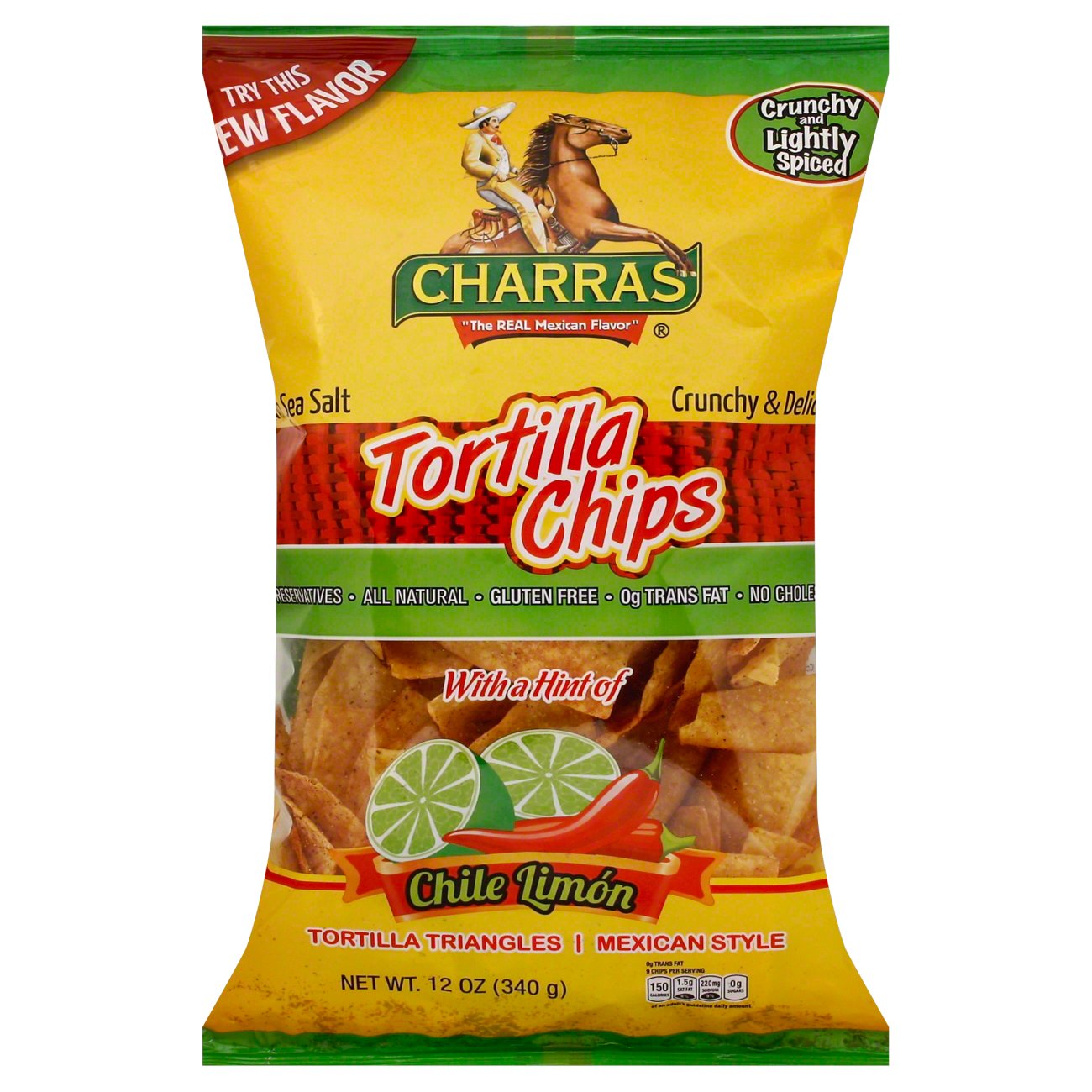 Charras Chile Limon Tortilla Chips Shop Chips at HEB