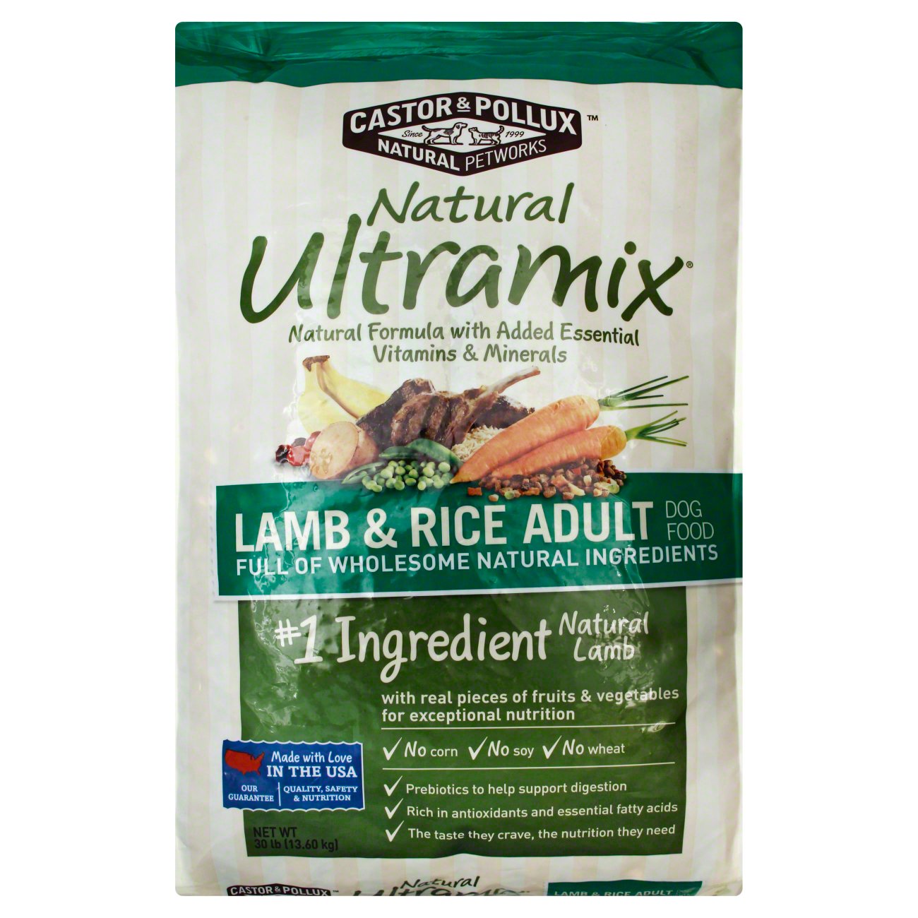 Castor & Pollux Natural Ultramix Lamb & Rice Adult Dog - Shop Dogs at H-E-B
