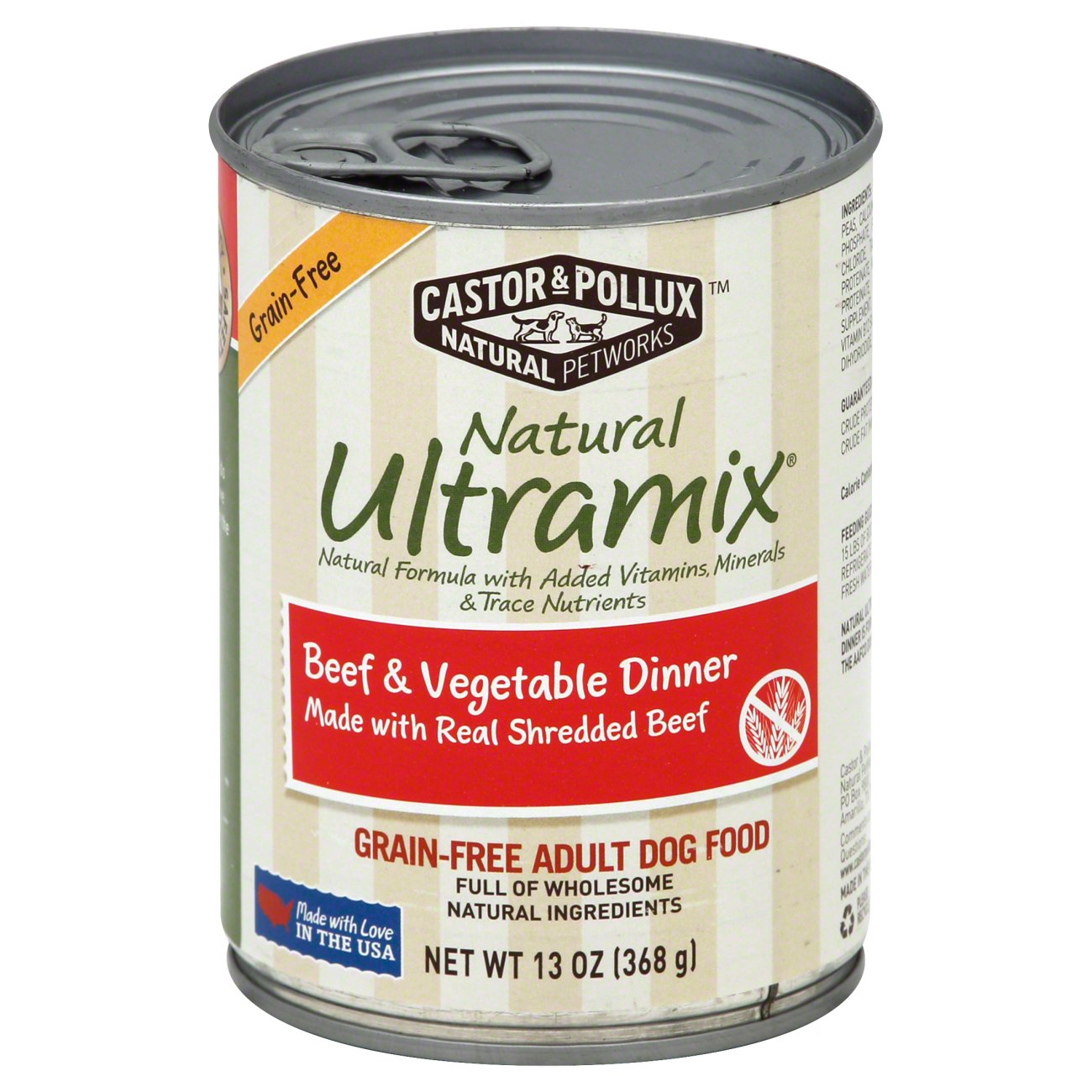 Castor & Pollux Natural Ultramix Beef And Vegetable Shop Food at HEB