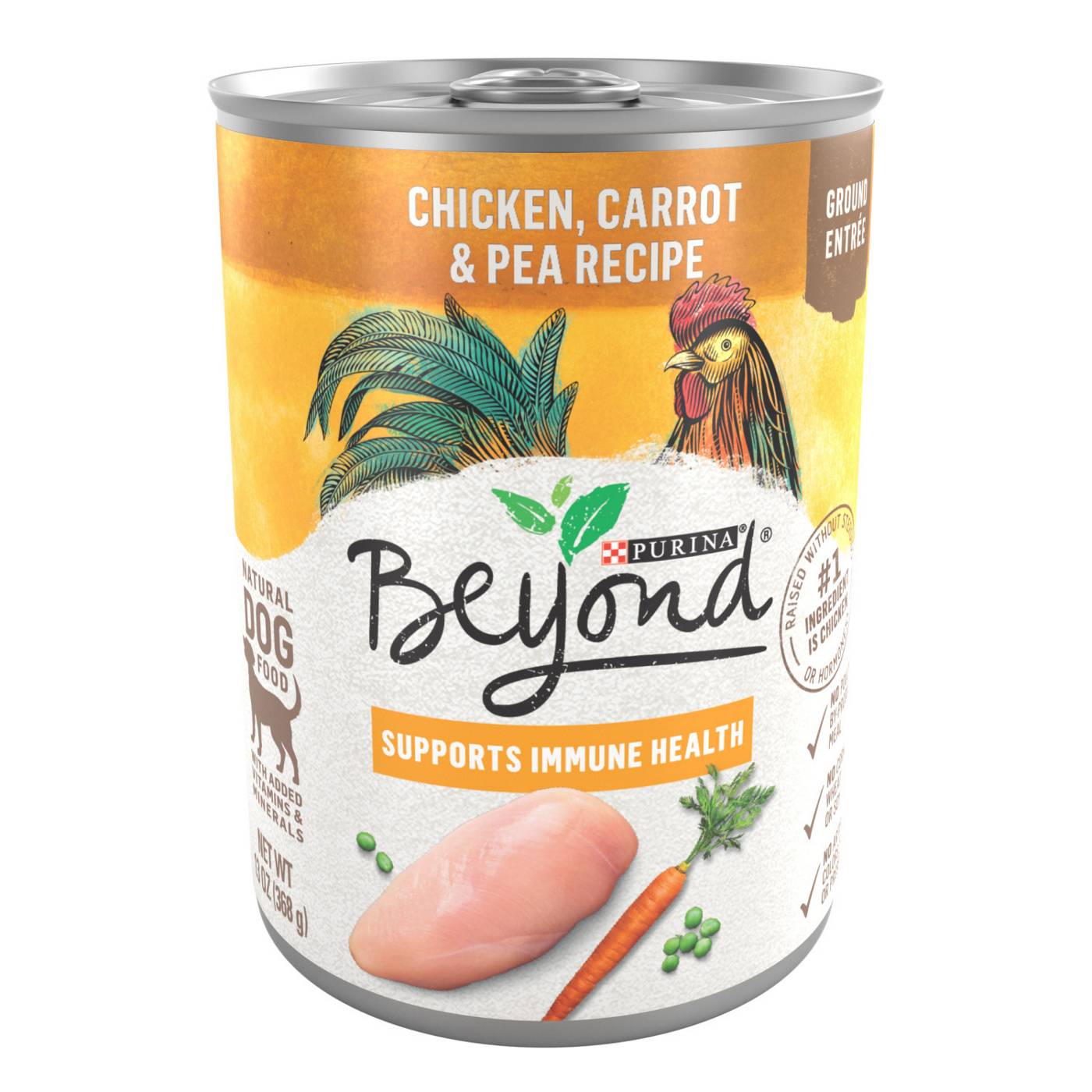 Beyond Purina Beyond Chicken, Carrot and Pea Ground Grain Free Wet Dog Food Natural Pate with Added Vitamins and Minerals; image 1 of 7