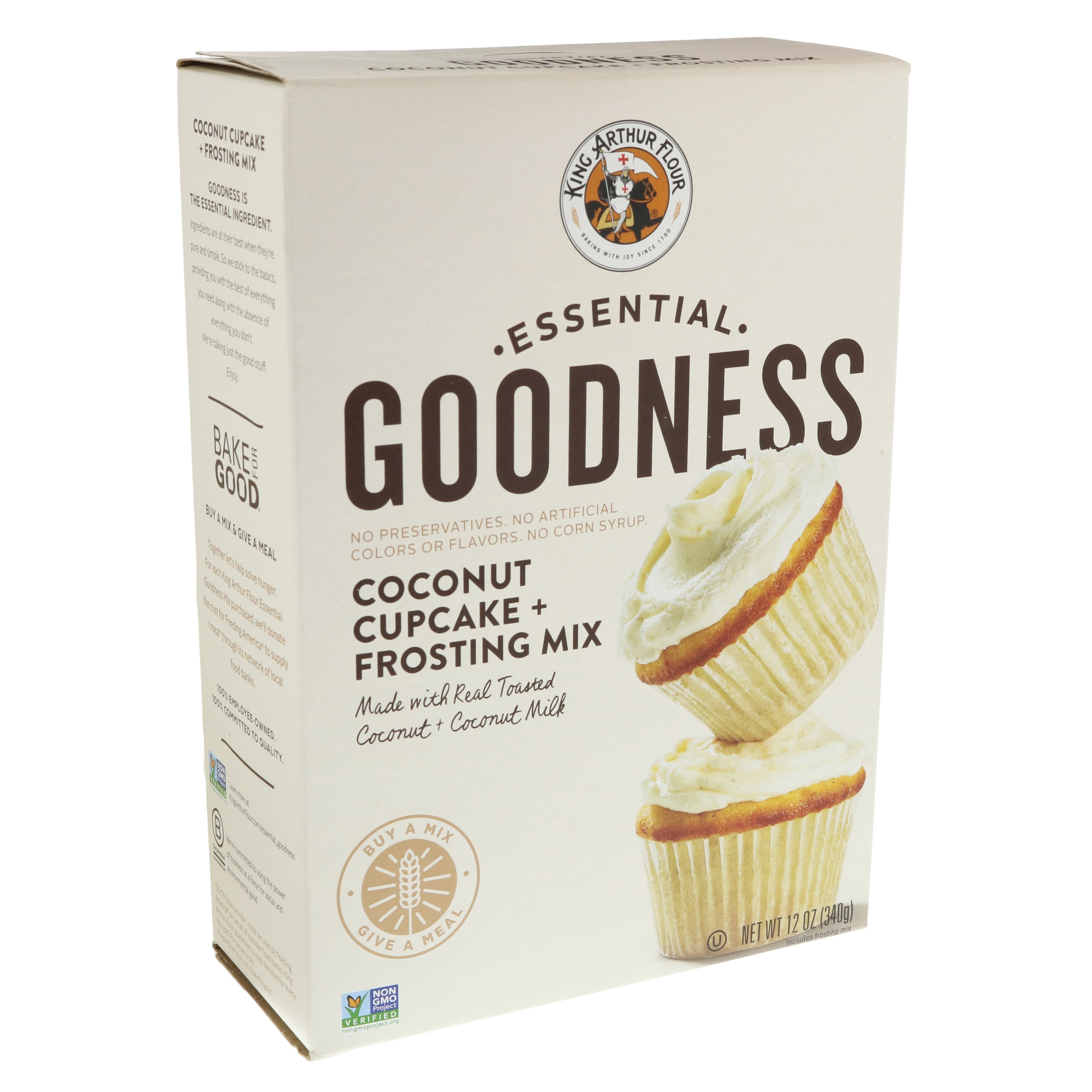 King Arthur Flour Coconut Cupcake & Frosting Mix Shop Baking Mixes at