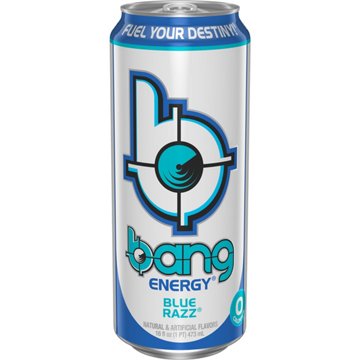 Bang Energy Drink - Blue Razz, 16 oz