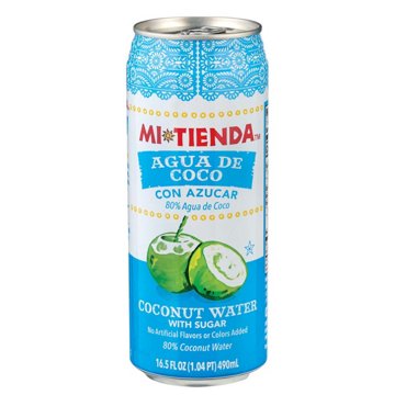 H-E-B Mi Tienda Coconut Water with Sugar, 16.5 oz
