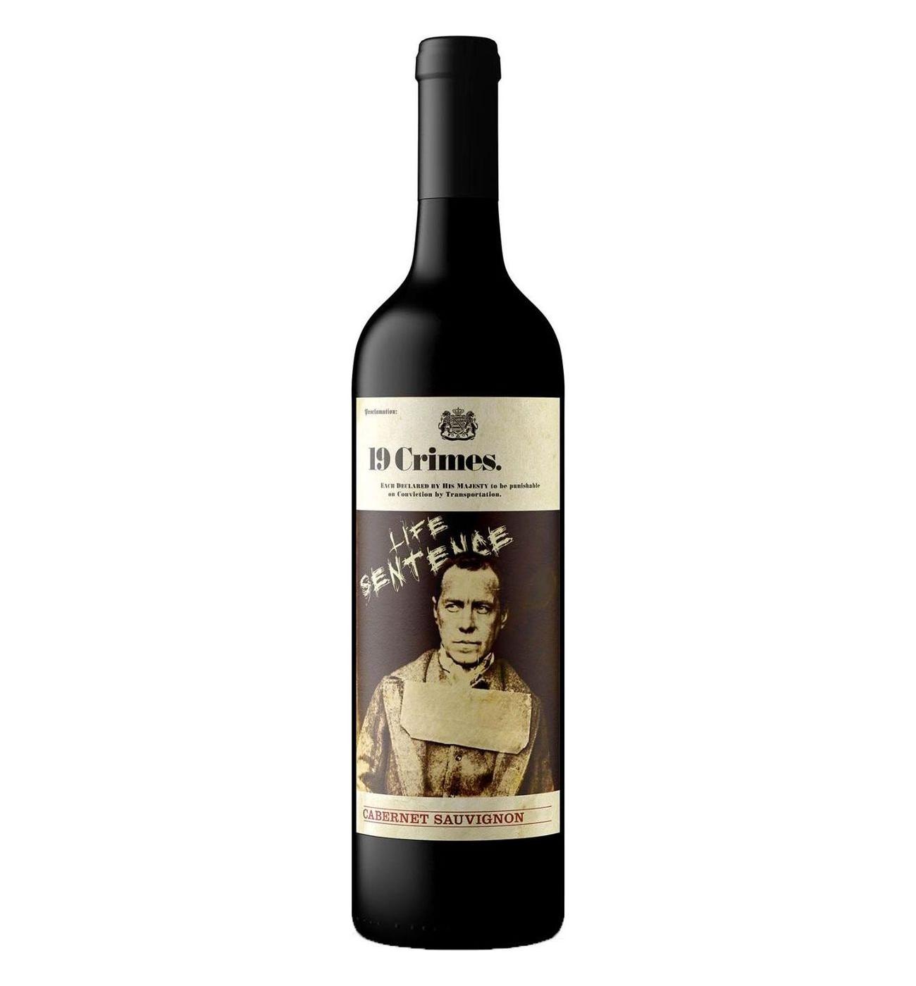 19 Crimes Cell Block Cabernet Sauvignon Australia Red Wine; image 1 of 2