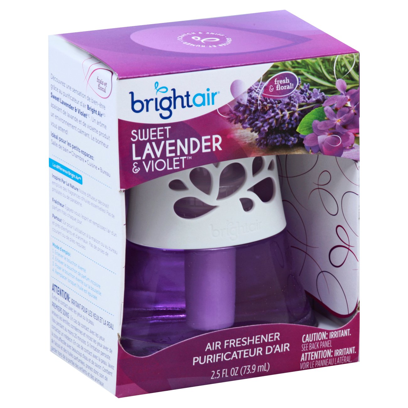 Bright Air Sweet Lavender & Violet Scented Oil Shop Air fresheners at HEB