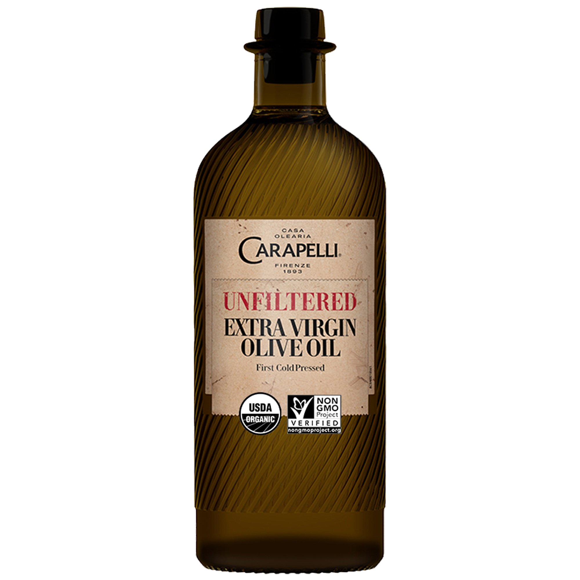 Carapelli Unfiltered Organic Extra Virgin Olive Oil Shop Oils at HEB