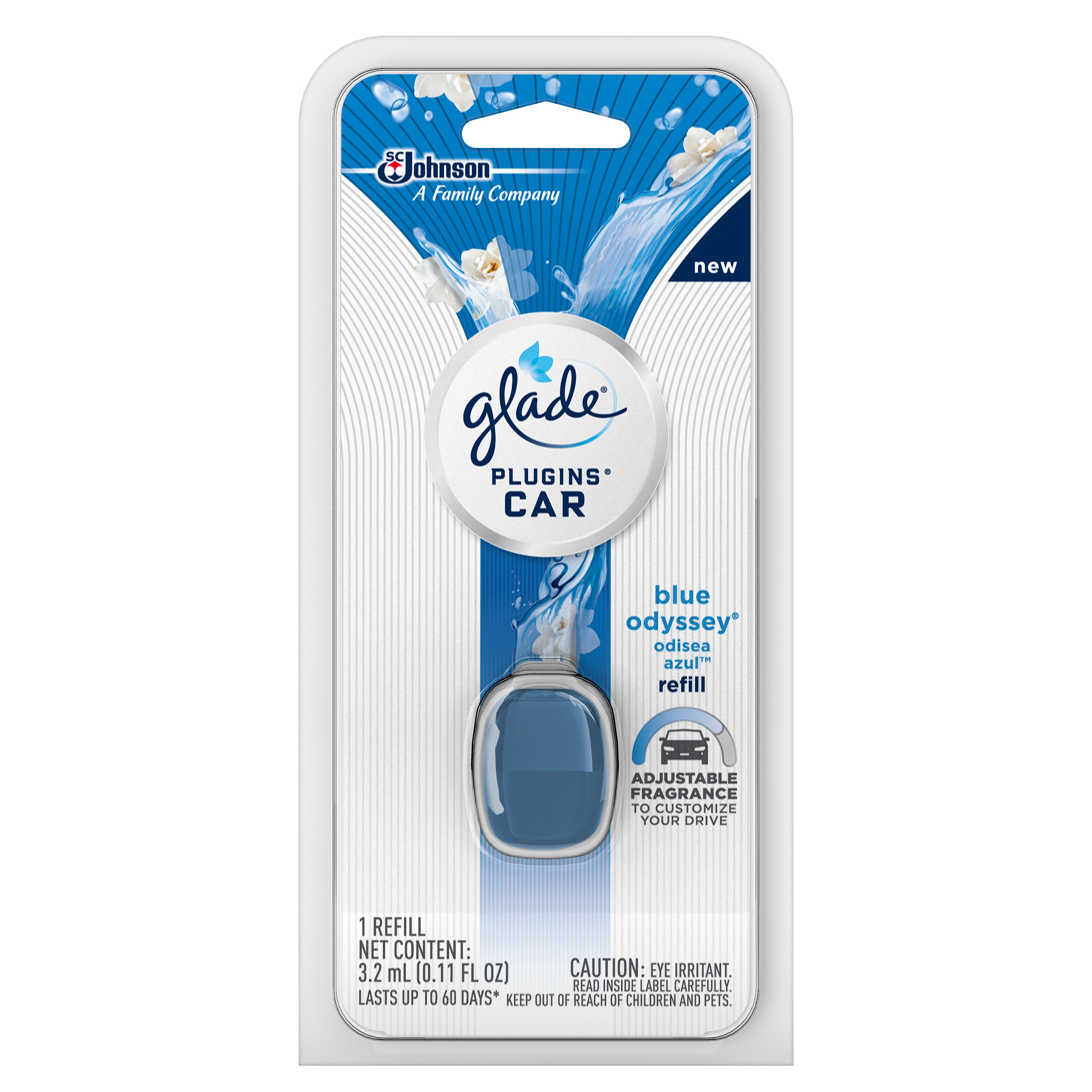 Glade PlugIns Car Blue Odyssey Refill Shop Car Accessories at HEB