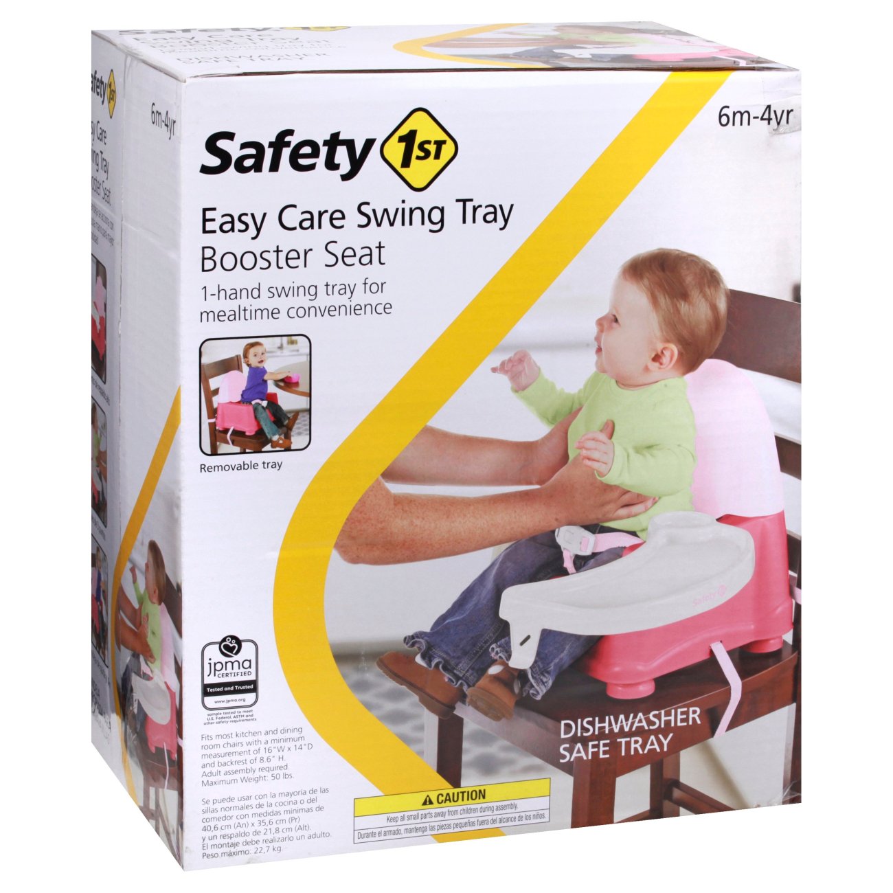 Safety 1st Easy Care Booster Seat Pink Shop High Chairs & Booster