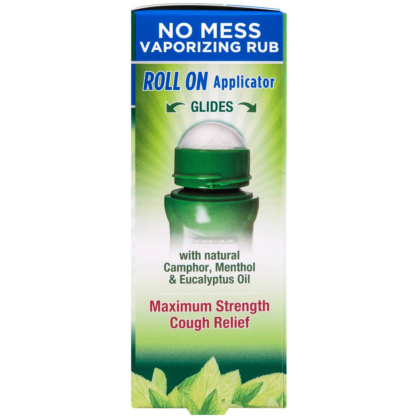 Mentholatum No Mess Roll On Vaporizing Rub; image 2 of 4