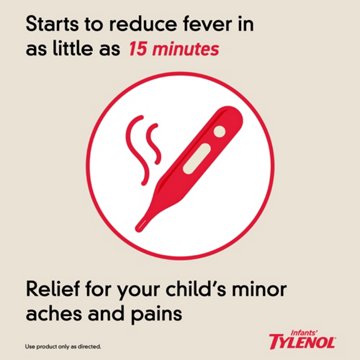 Tylenol Infants' Pain + Fever Oral Suspension - Cherry