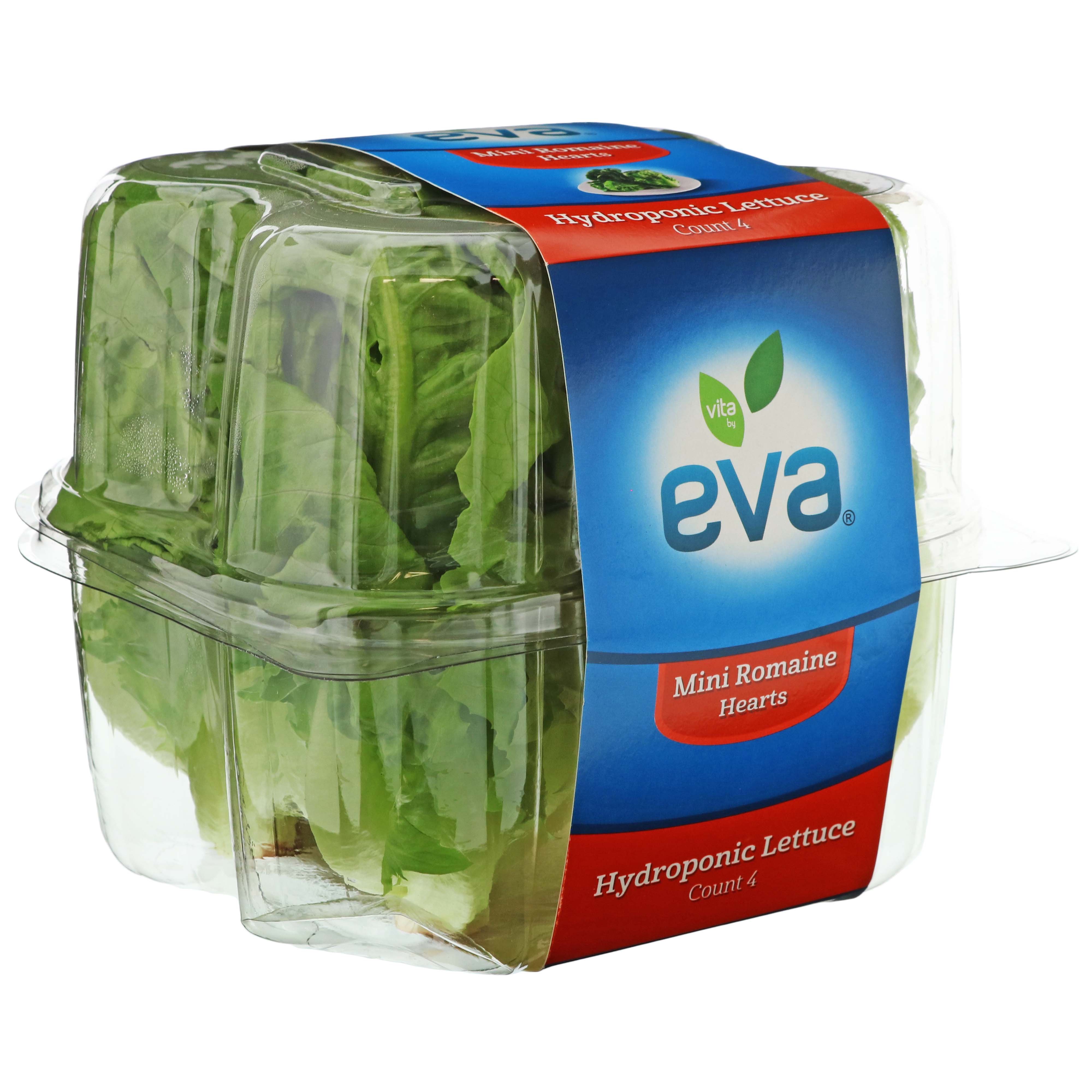 Eva Mini Romaine Hearts - Shop Lettuce & Leafy Greens at H-E-B
