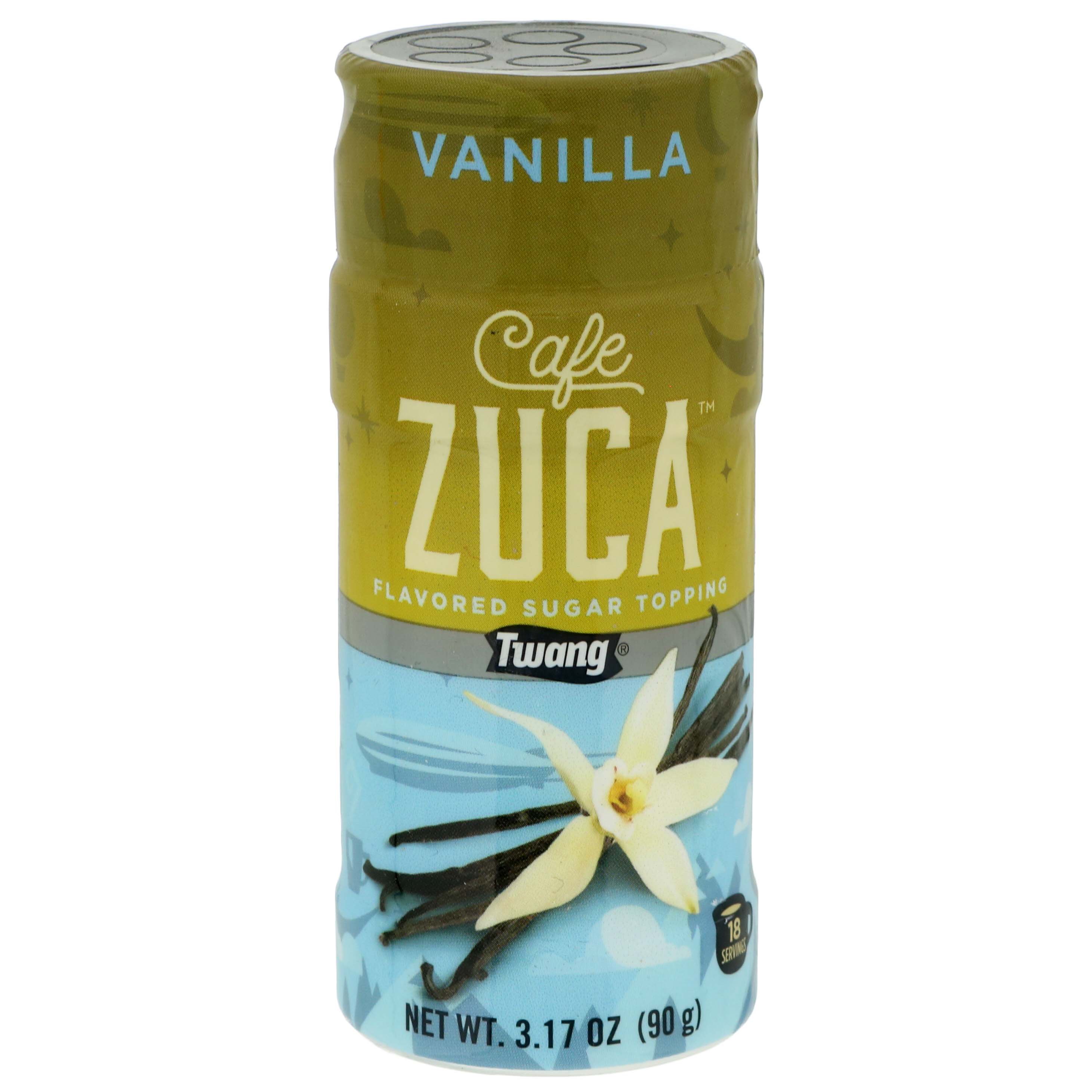 Twang Vanilla Cafe Zuca Flavored Sugar Topping Shop Mixes & flavor