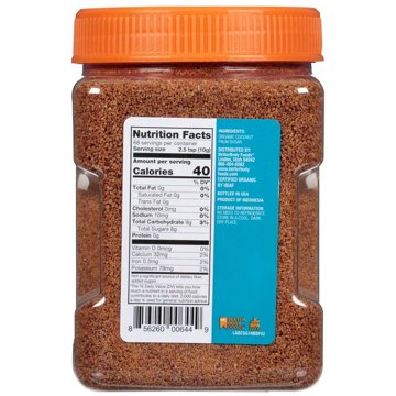 BetterBody Foods Organic Coconut Palm Sugar, 24 oz
