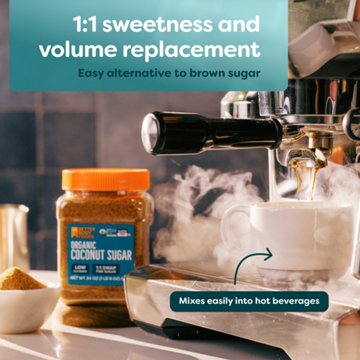 BetterBody Foods Organic Coconut Palm Sugar, 24 oz