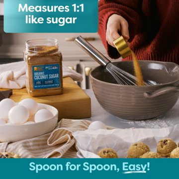 BetterBody Foods Organic Coconut Palm Sugar, 24 oz