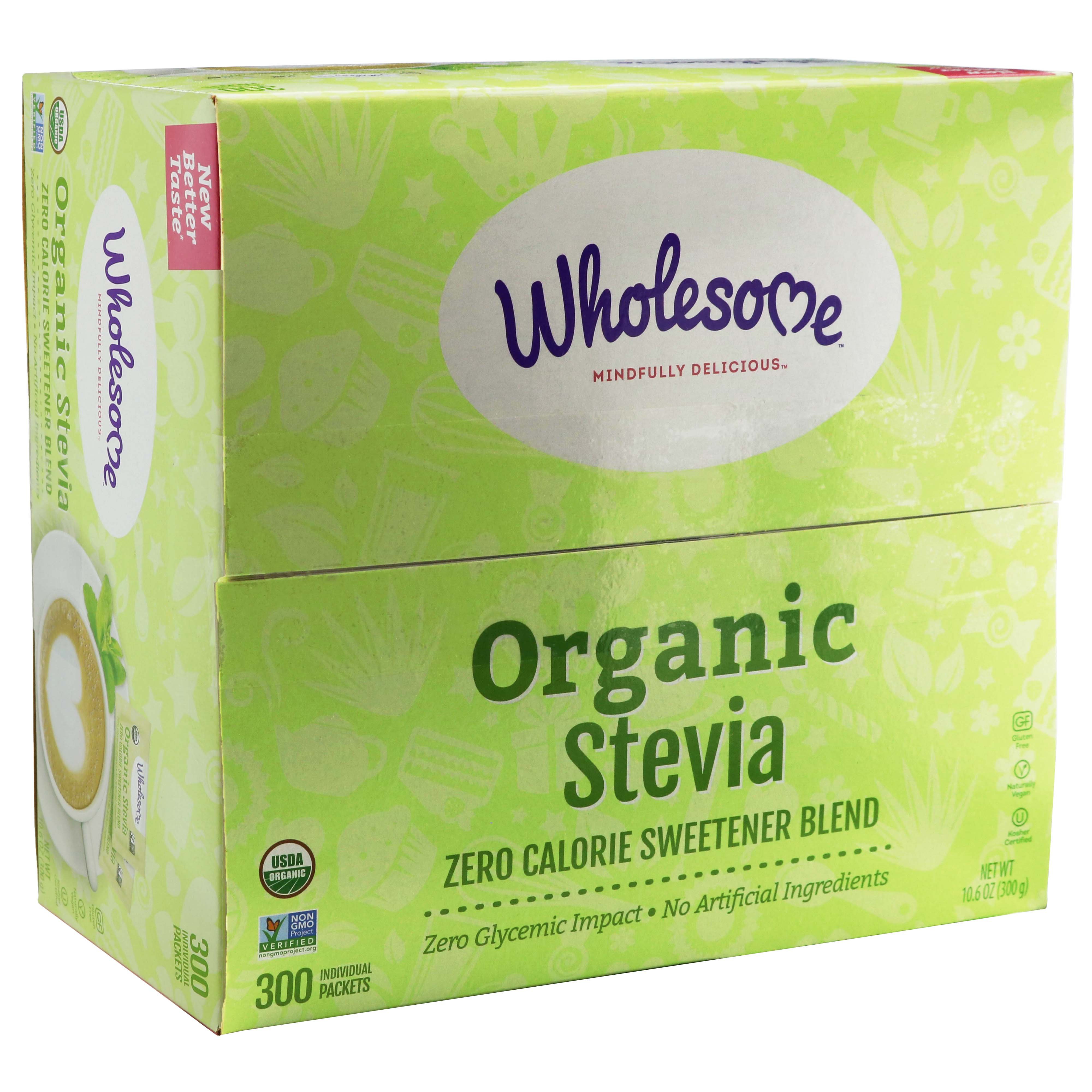 Wholesome Organic Stevia Packets Shop Sugar Substitutes at HEB