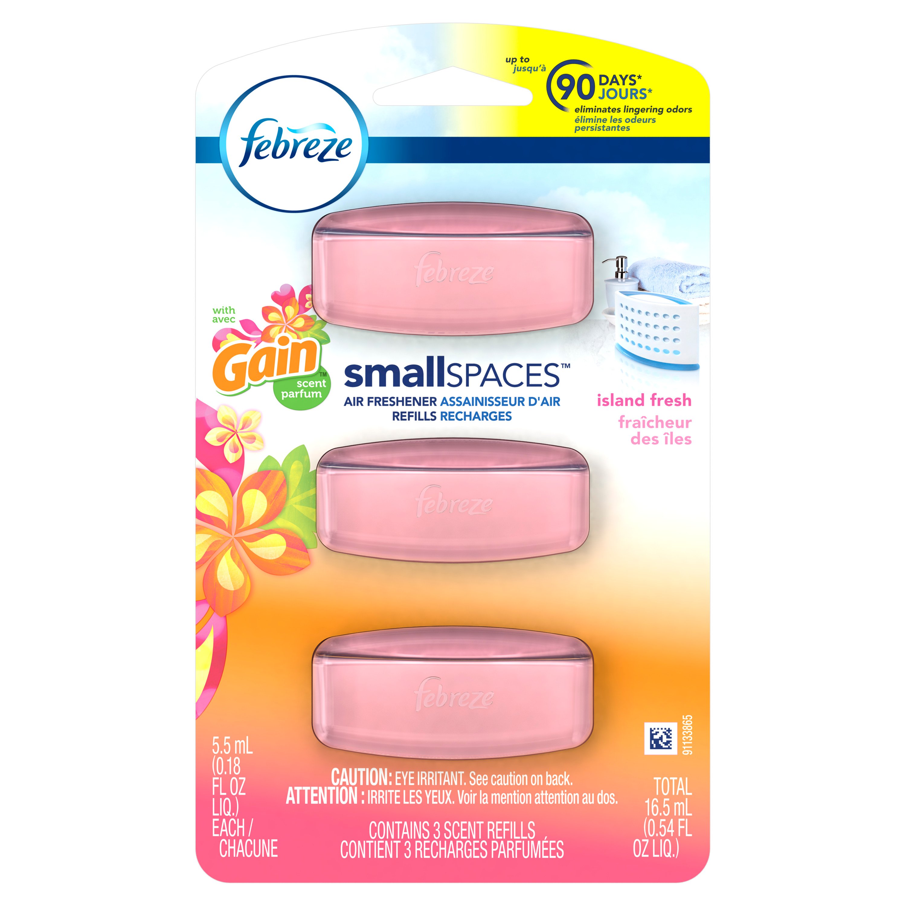Febreze Small Spaces Gain Island Fresh Refills Shop Air fresheners at