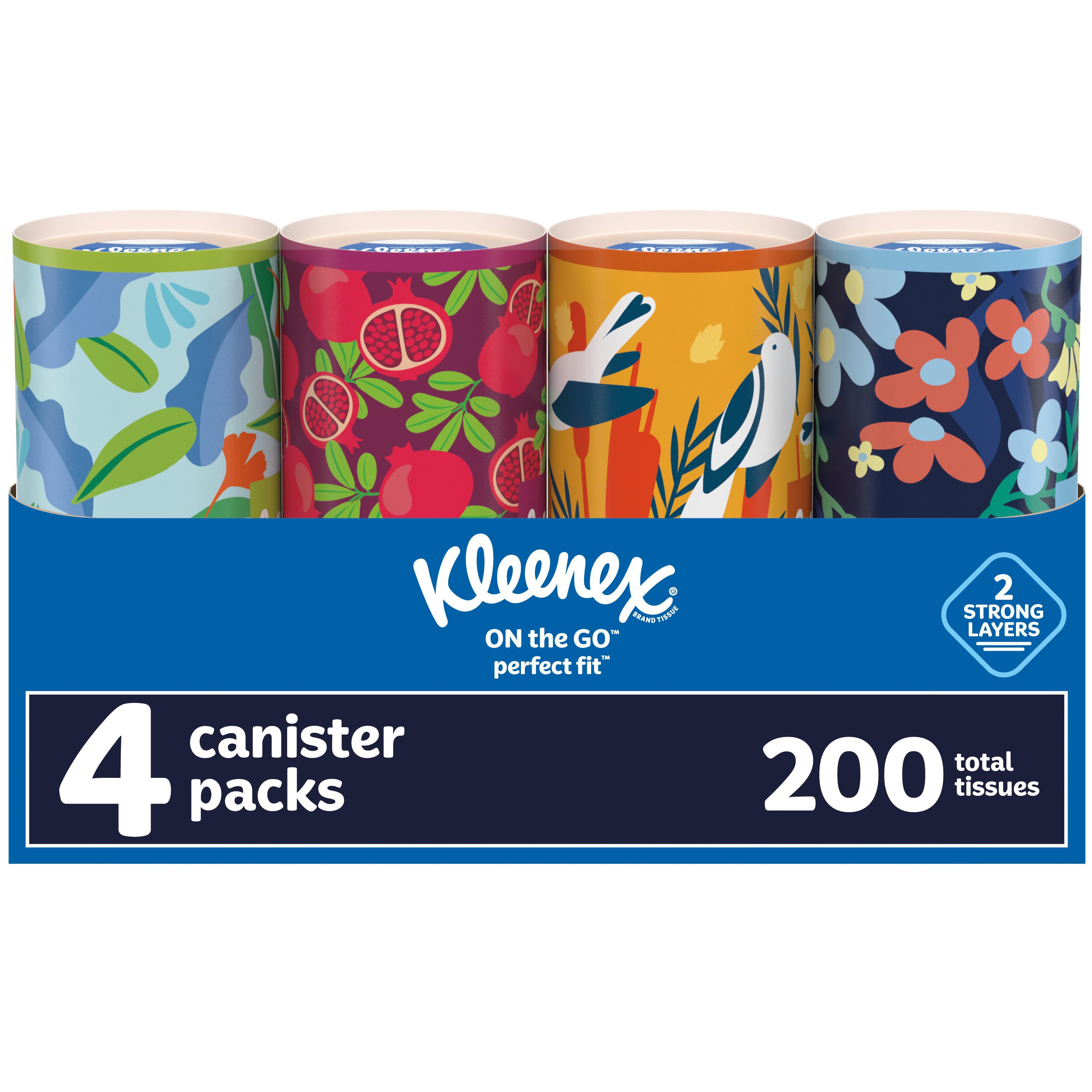 Kleenex Perfect Fit Facial Tissues 4 pk Shop Facial Tissue at HEB