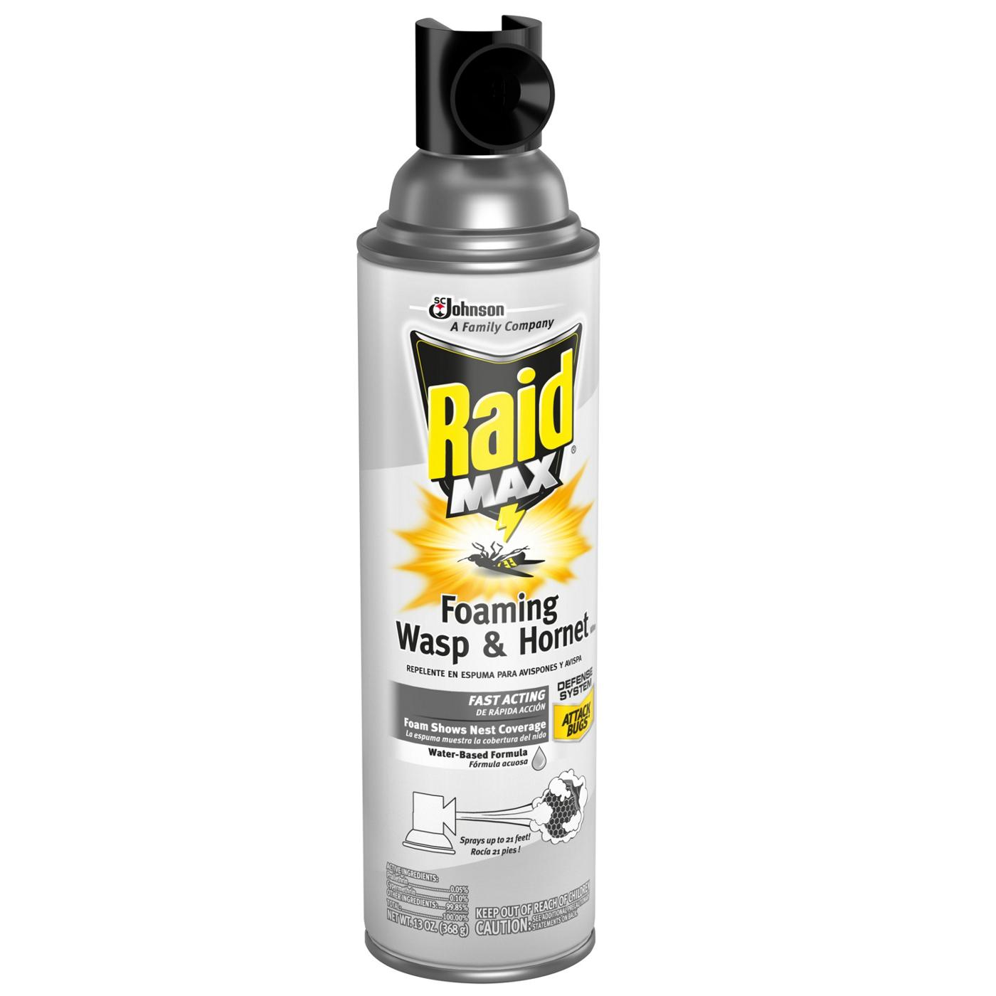 Raid Max Foaming Wasp & Hornet Killer; image 2 of 4