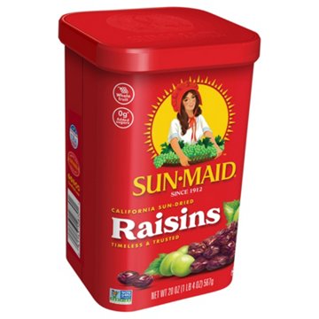 Sun-Maid Natural California Raisins, 20 oz