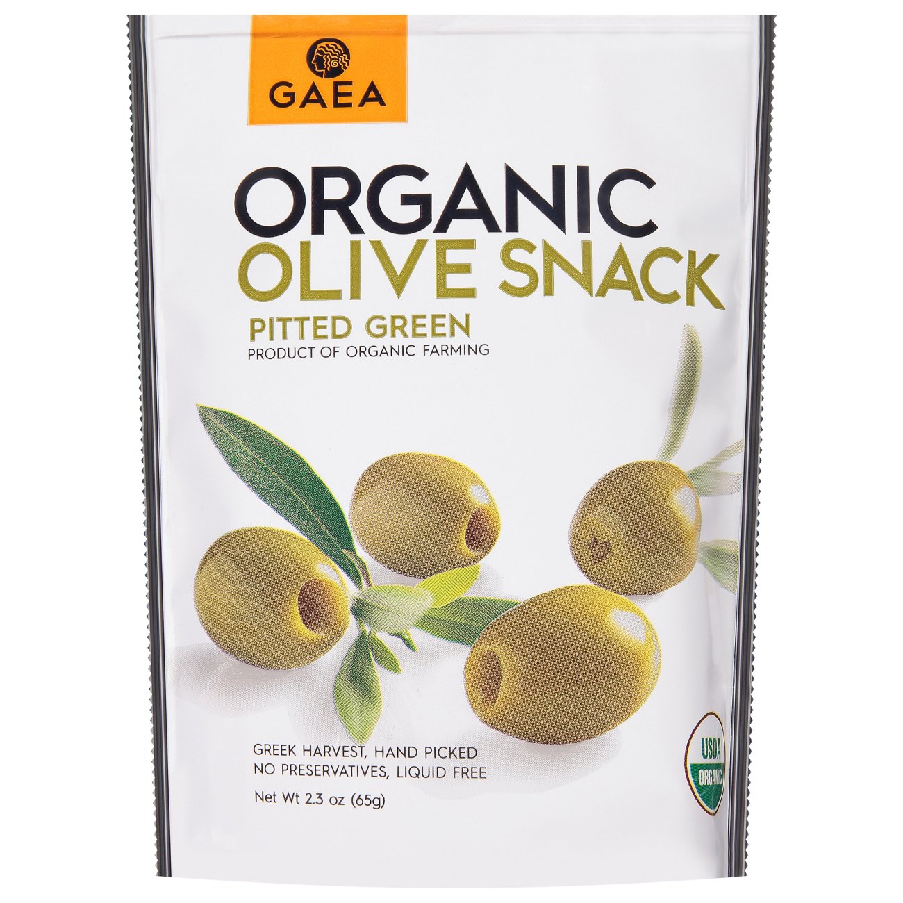 Gaea Organic Pitted Green Olives Shop Canned & Dried Food at HEB