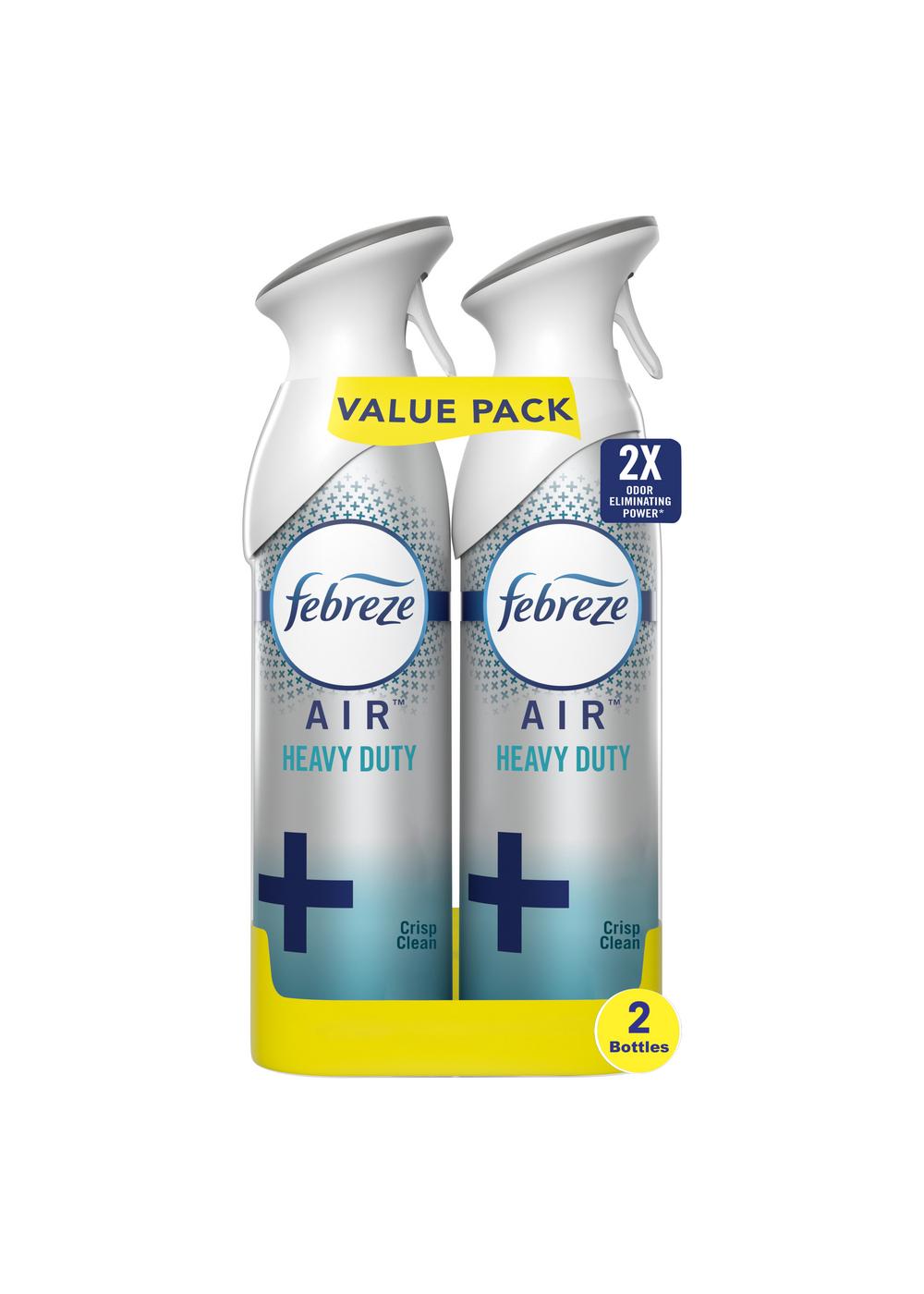 Febreze Air Heavy Duty Odor-Fighting Spray - Crisp Clean; image 2 of 7