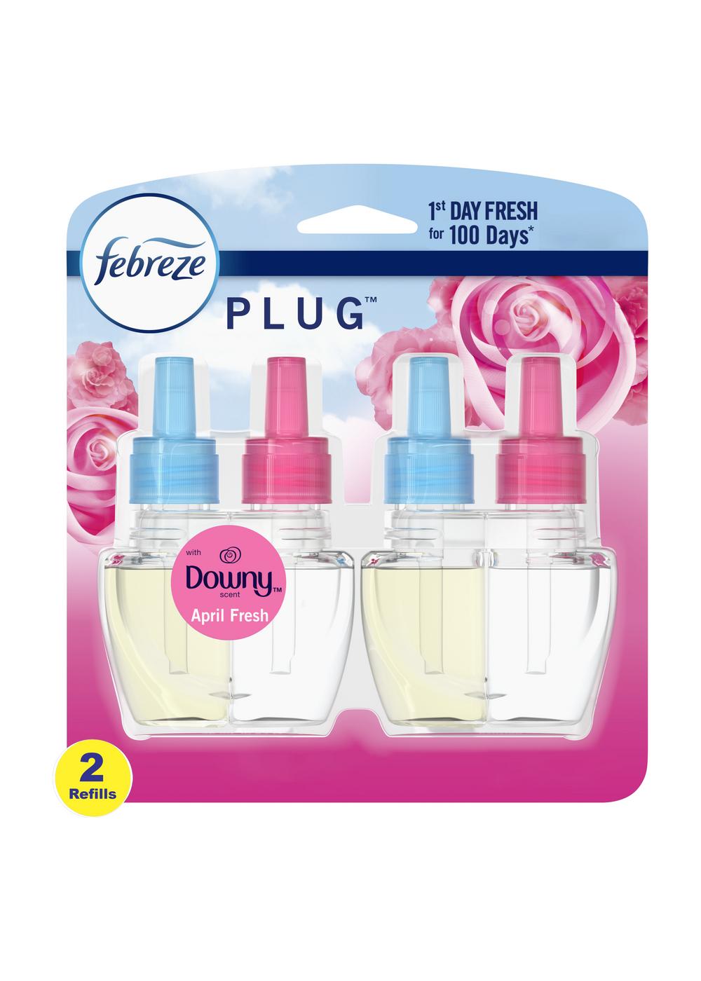 Febreze Plug Downy April Fresh Scented Oil Refill; image 9 of 10