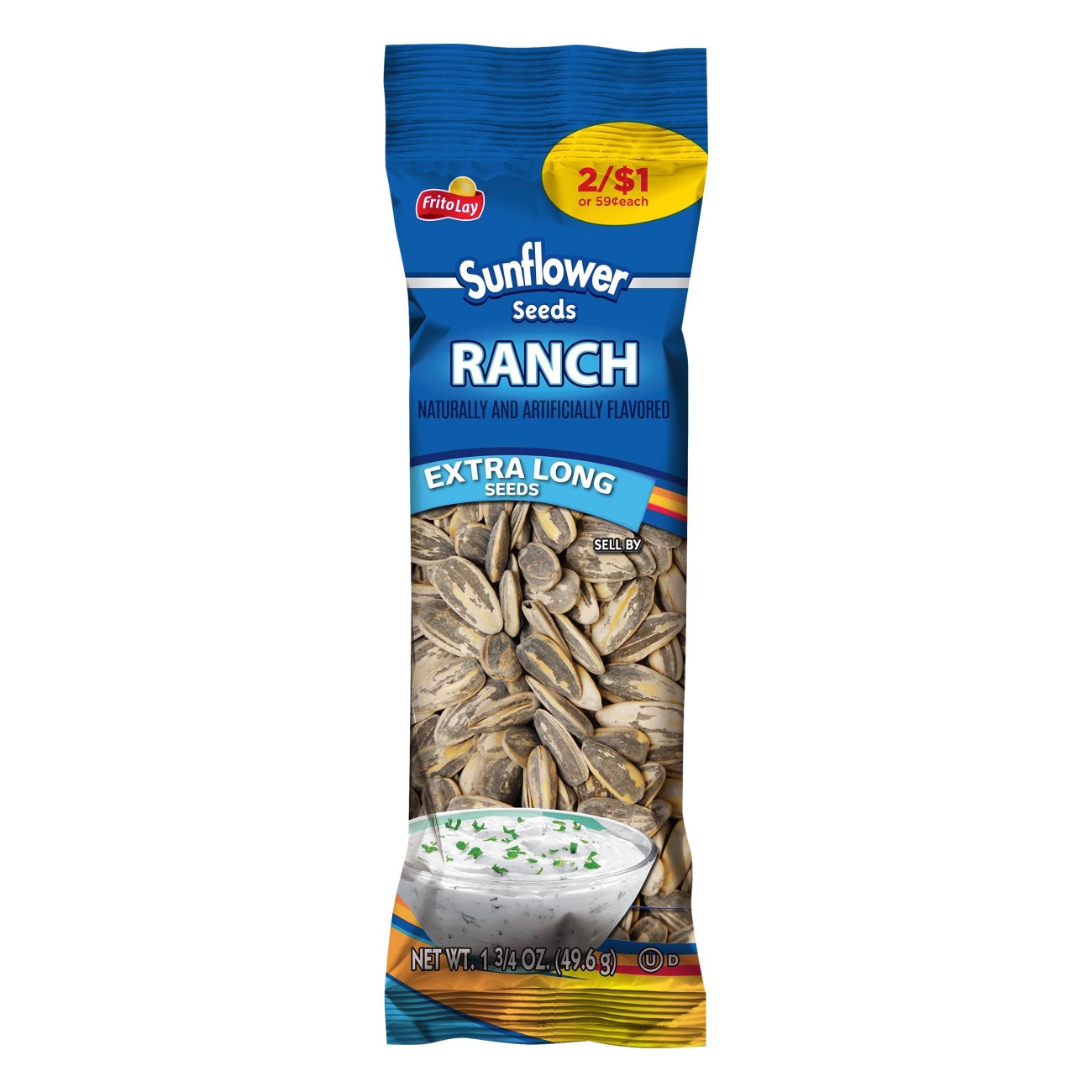 Frito Lay Ranch Sunflower Seeds Shop Snacks & Candy at HEB