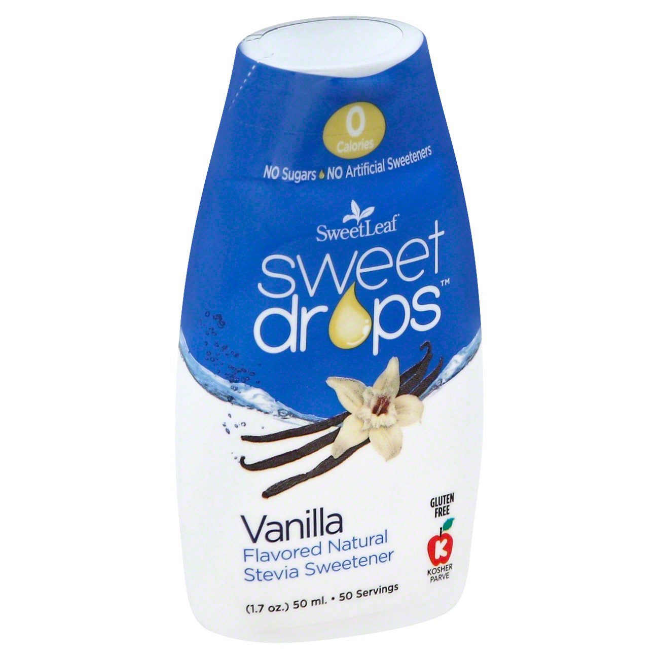 Sweet Leaf Sweet Drops Vanilla Stevia Sweetener Shop Sugar