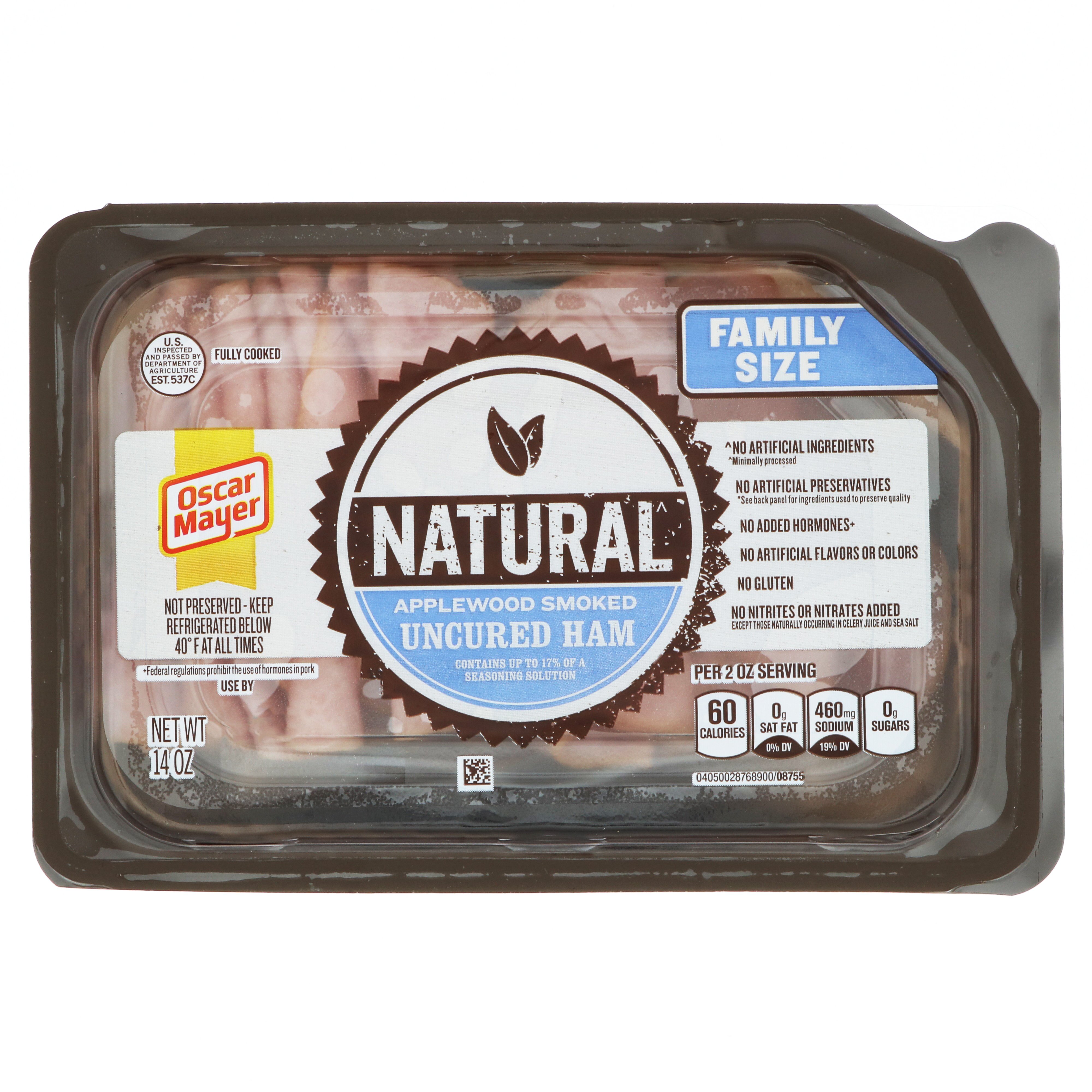 Oscar Mayer Natural Applewood Smoked Uncured Ham Shop Meat at HEB