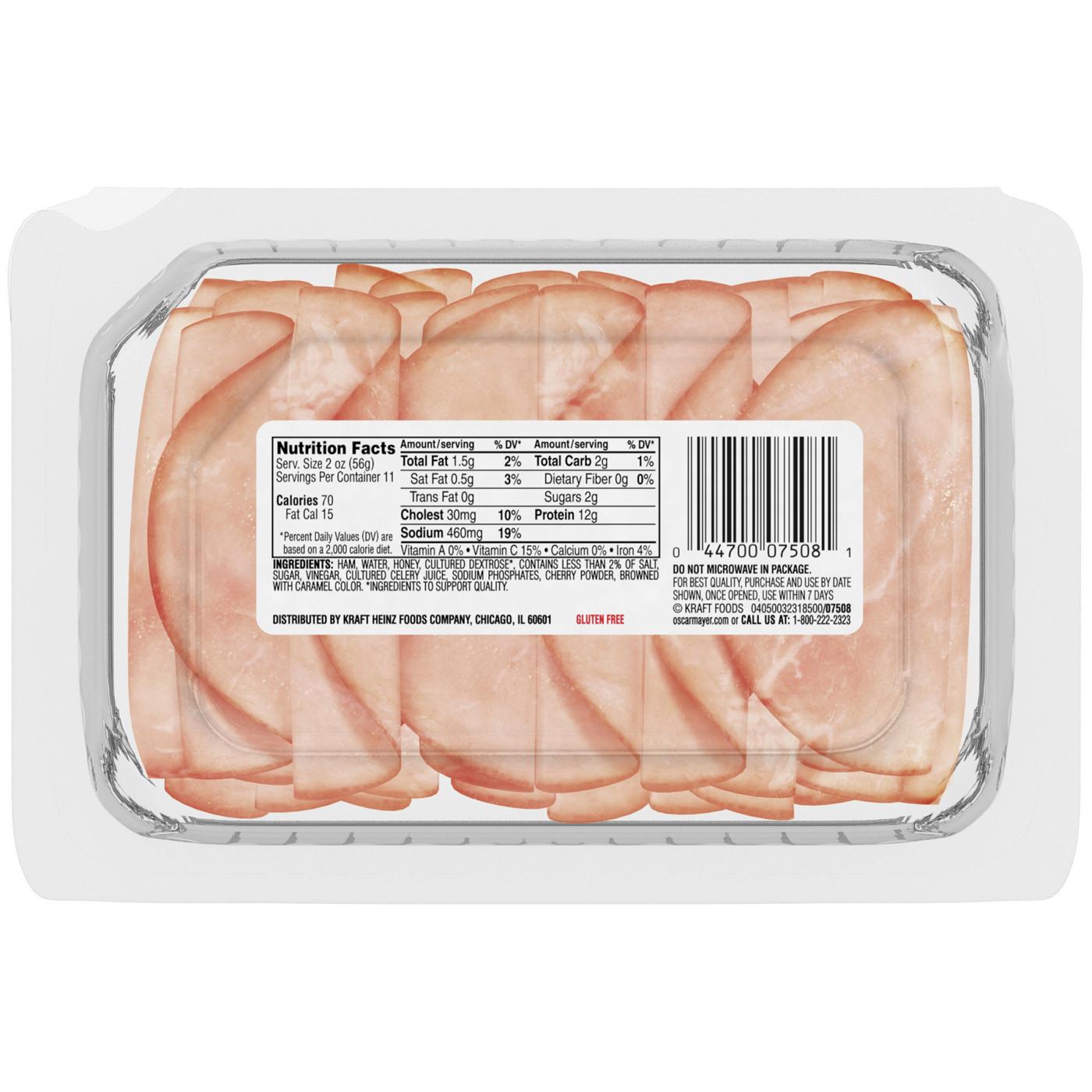 Oscar Mayer Deli Fresh Honey Uncured Ham; image 5 of 6