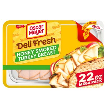 Oscar Mayer Deli Fresh Honey Smoked Turkey Breast, 22 oz