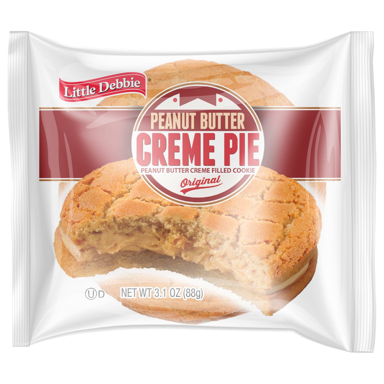 Little Debbie Peanut Butter Cream Pie Shop Snack Cakes at HEB