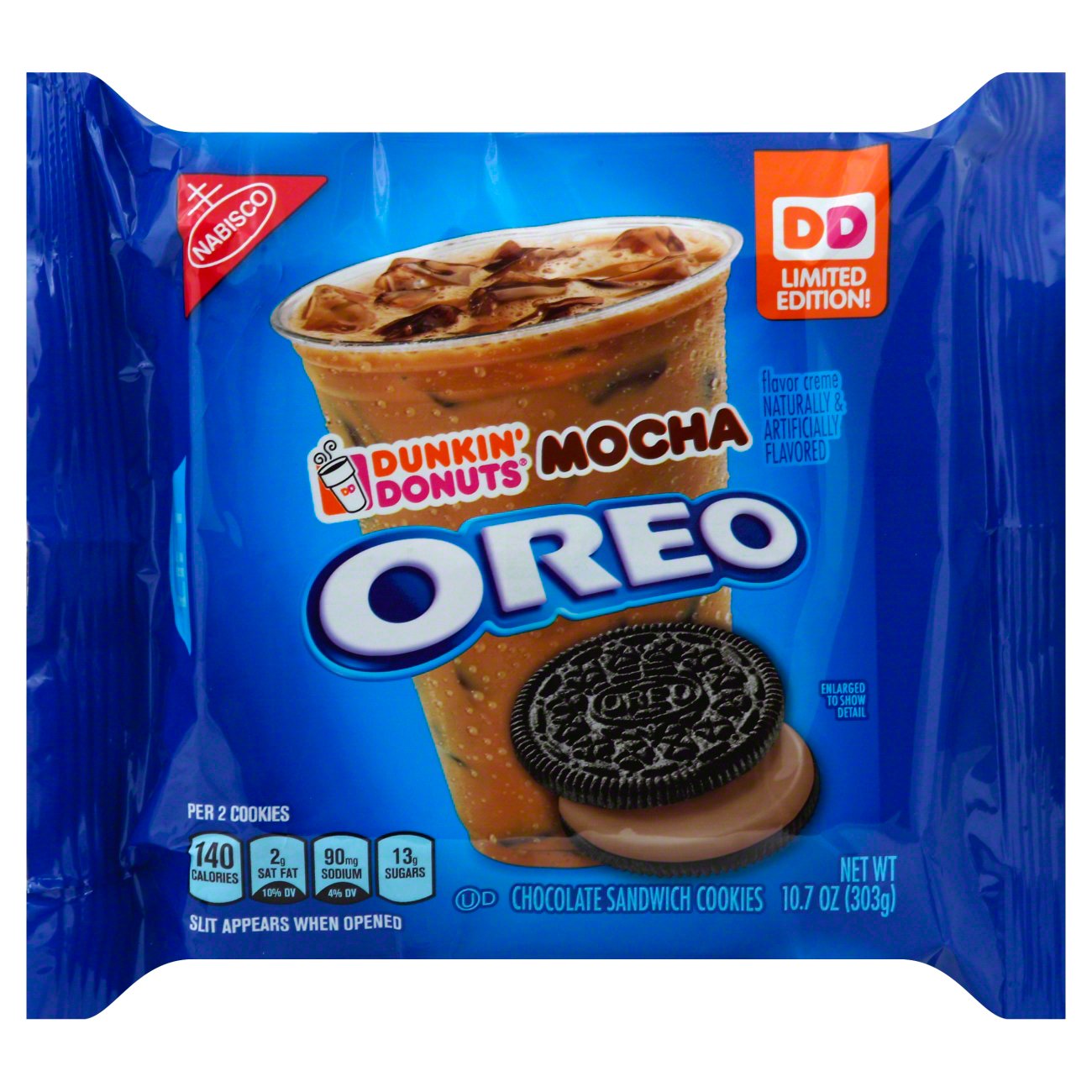 Nabisco Oreo Dunkin' Donuts Mocha - Shop Cookies at H-E-B