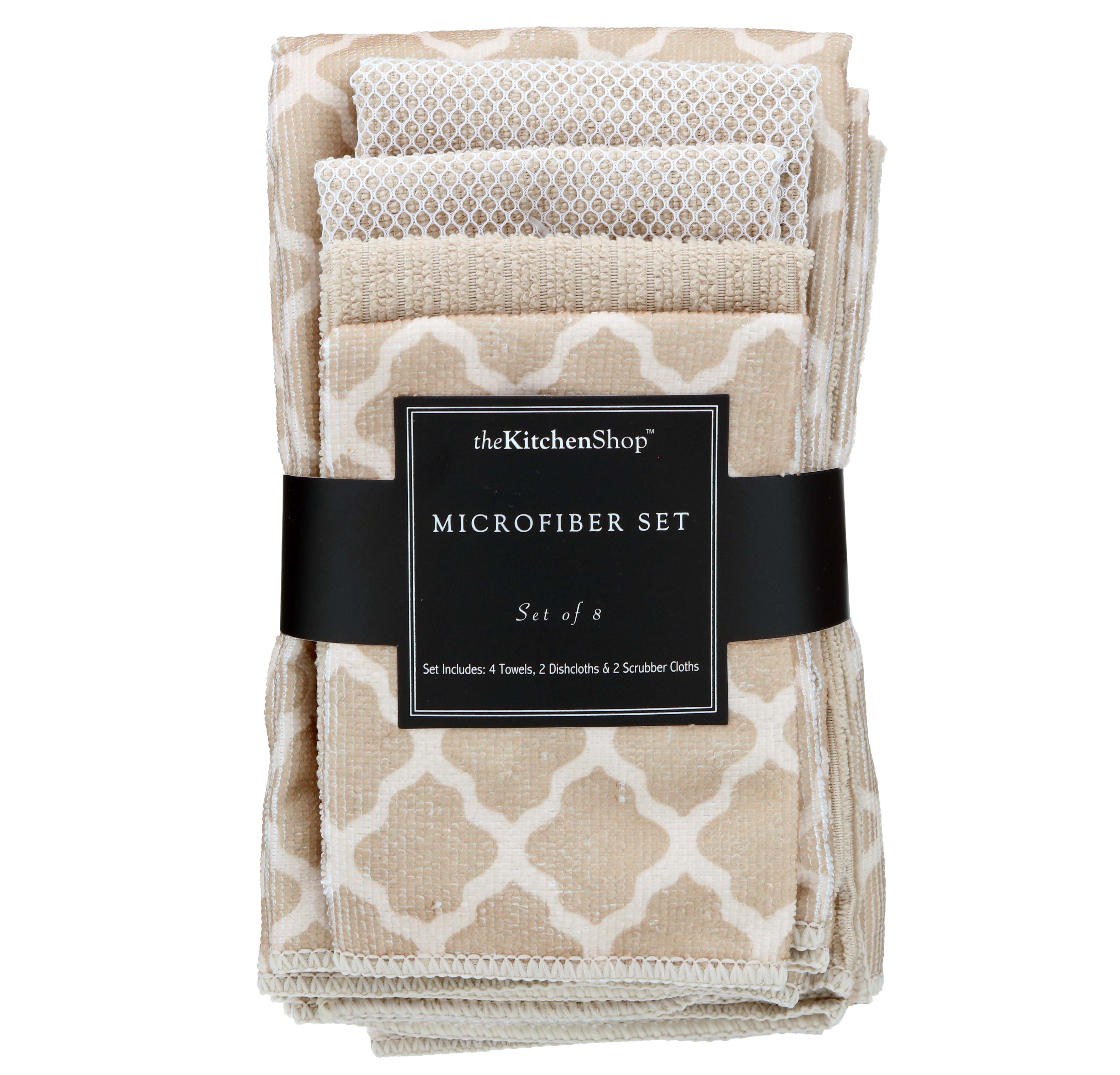 Kitchen Shop Microfiber Set Taupe - Shop Kitchen linens at H-E-B
