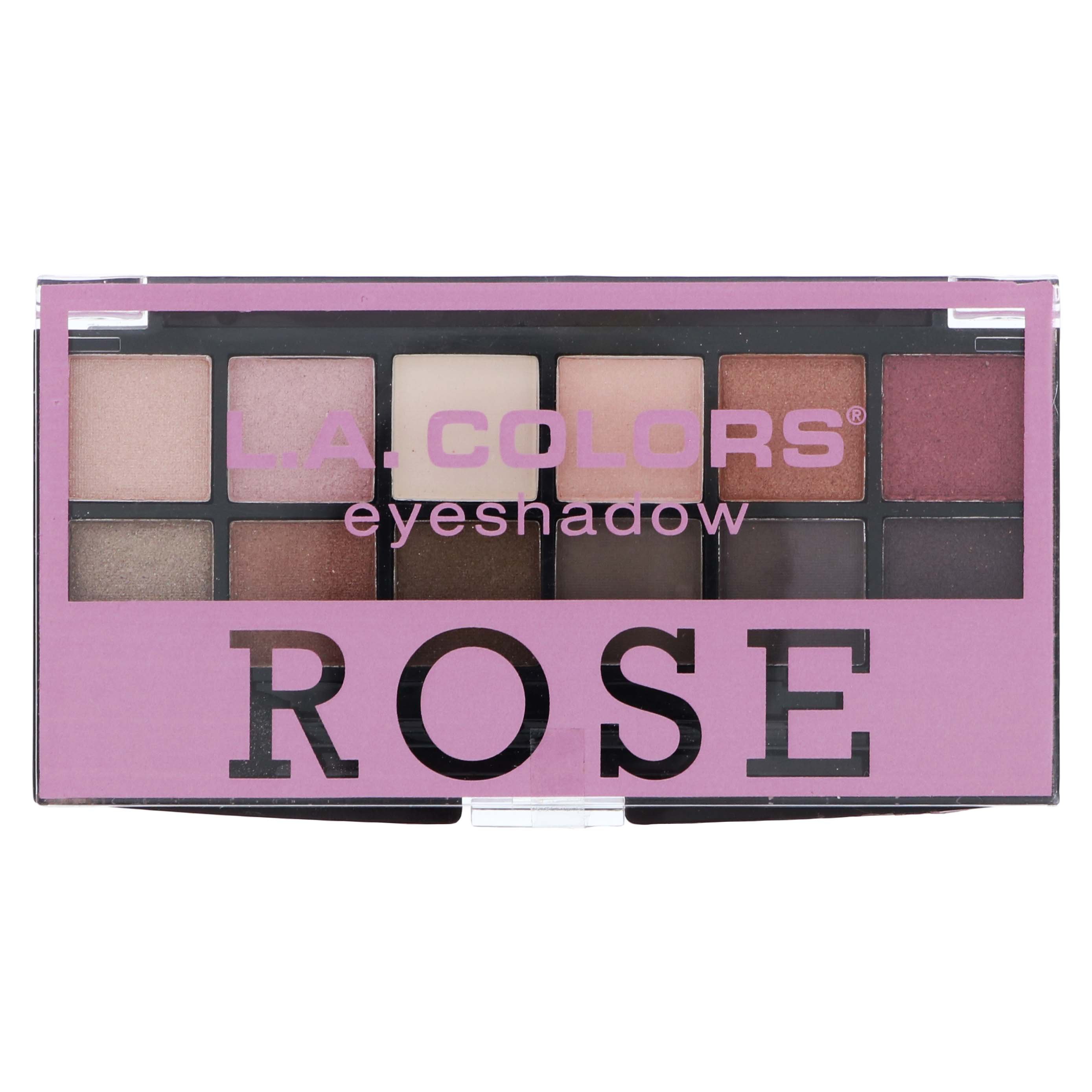 L.A. Colors Eyeshadow Palette Rose - Shop Eyeshadow at H-E-B