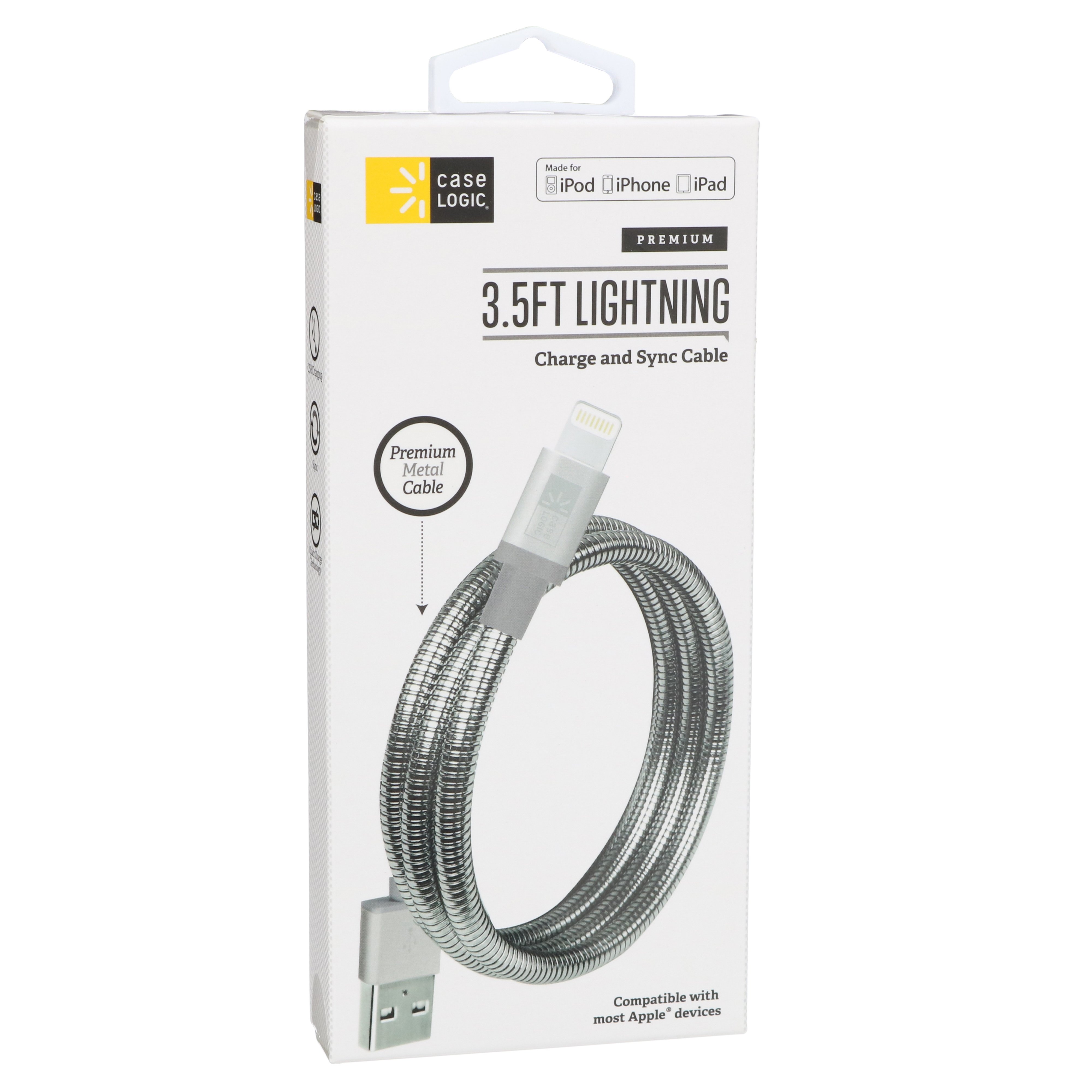 Case Logic Silver iPhone Cables Shop Phone Chargers at HEB