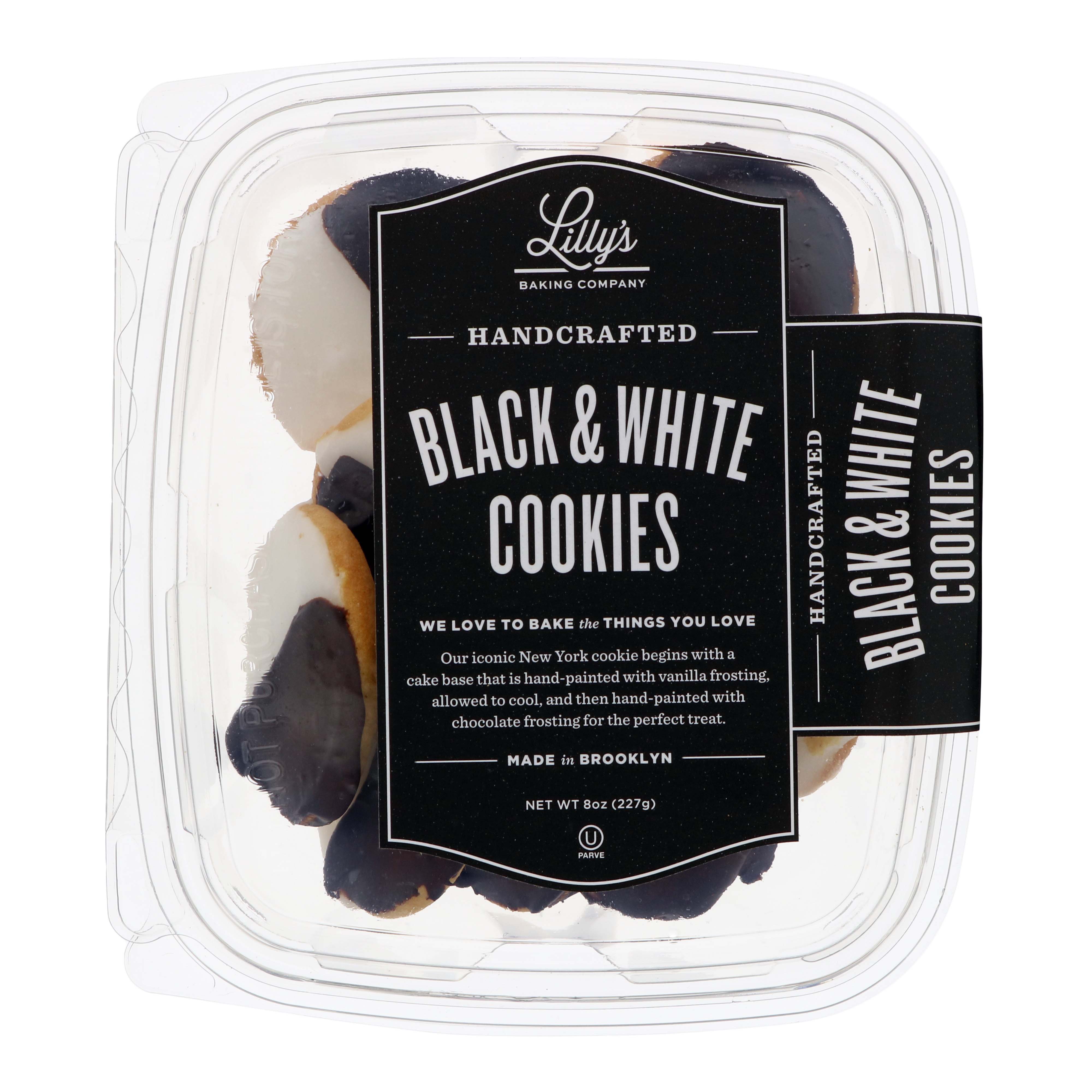 Lilly's Baking Company Black & White Cookies Shop Cookies at HEB