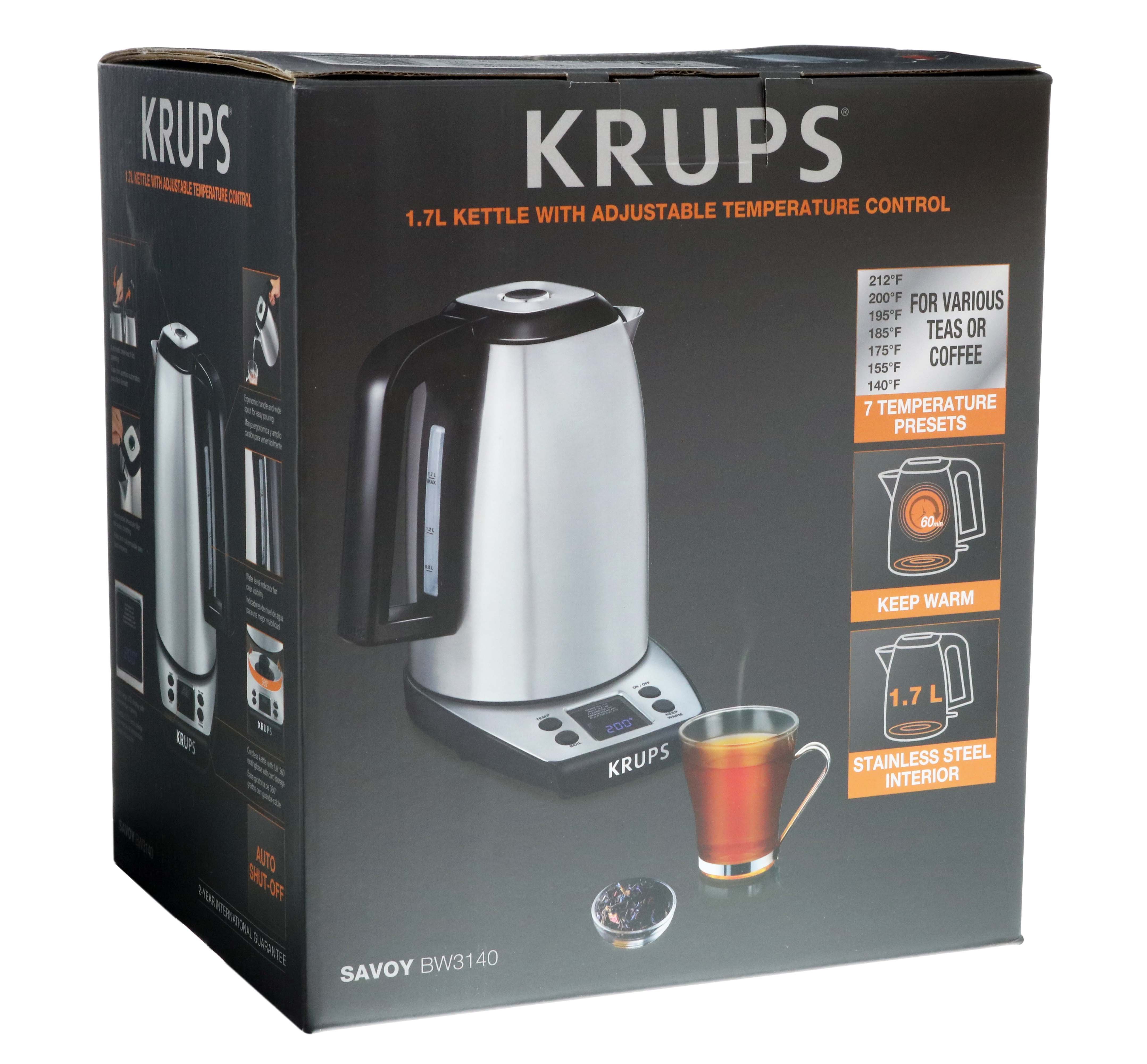 Krups Savoy Electronic Kettle - Shop Coffee Makers at H-E-B