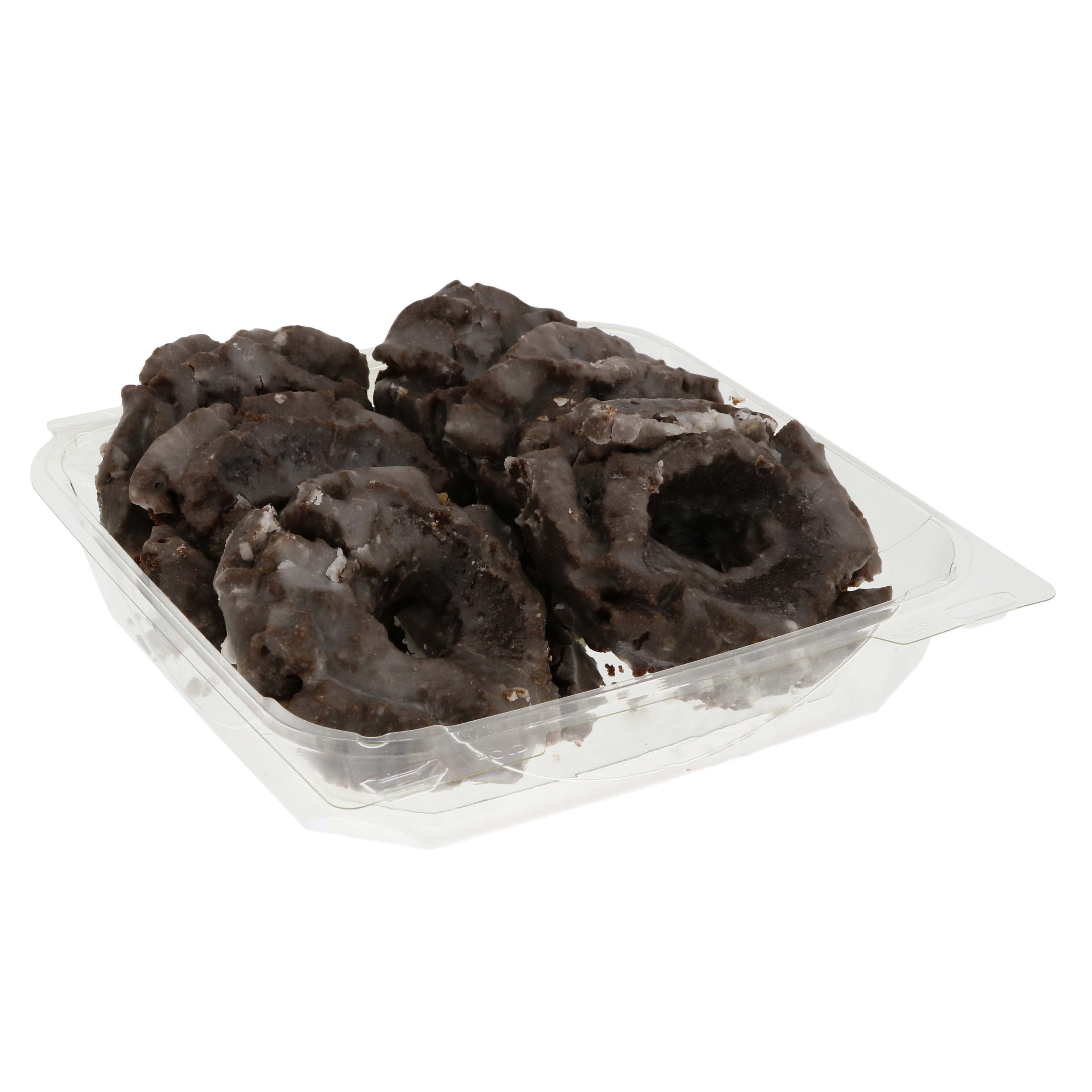 HEB Old Fashioned Chocolate Glazed Donuts Shop Desserts & Pastries