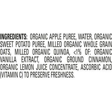 Happy Baby Clearly Crafted Stage 2 Apples Sweet Potatoes & Granola Baby Food Pouch