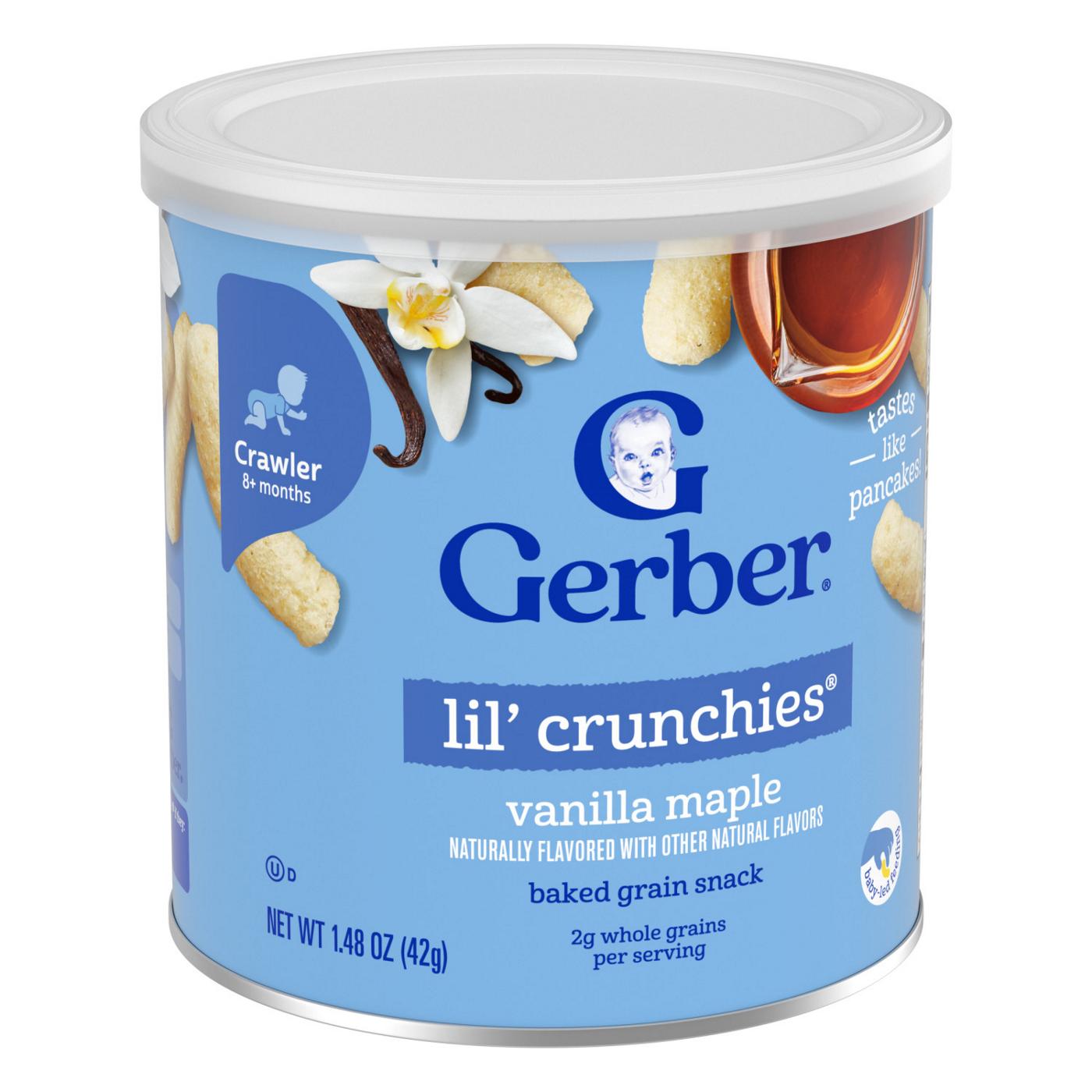 Gerber Snacks for Baby Lil' Crunchies - Vanilla Maple; image 7 of 8