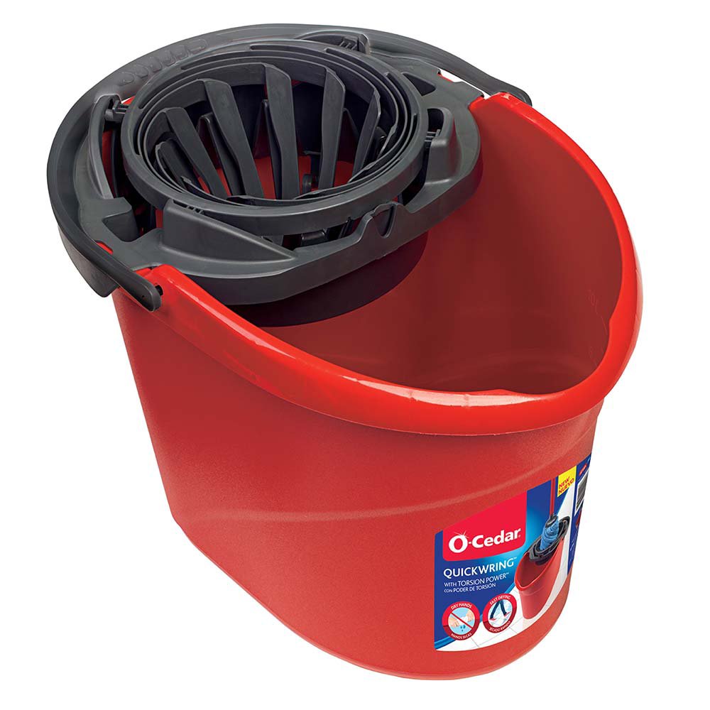 O-Cedar Red Quick Wring Bucket - Shop Buckets & Caddies at H-E-B