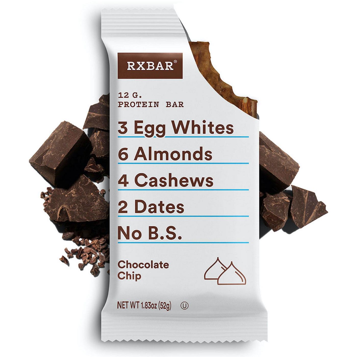 RXBAR Chocolate Chip Protein Bar; image 2 of 2