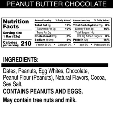 RXBAR 12g Protein Bar - Peanut Butter Chocolate