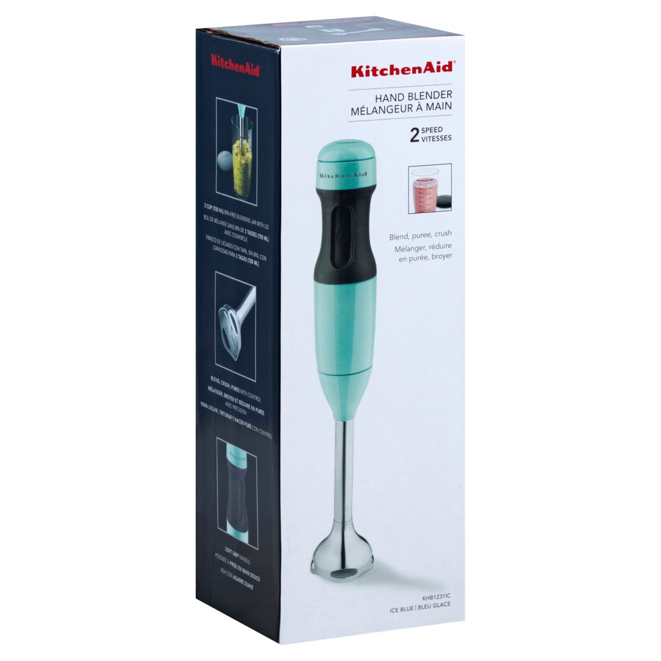 ice blue kitchenaid 5 speed hand mixer