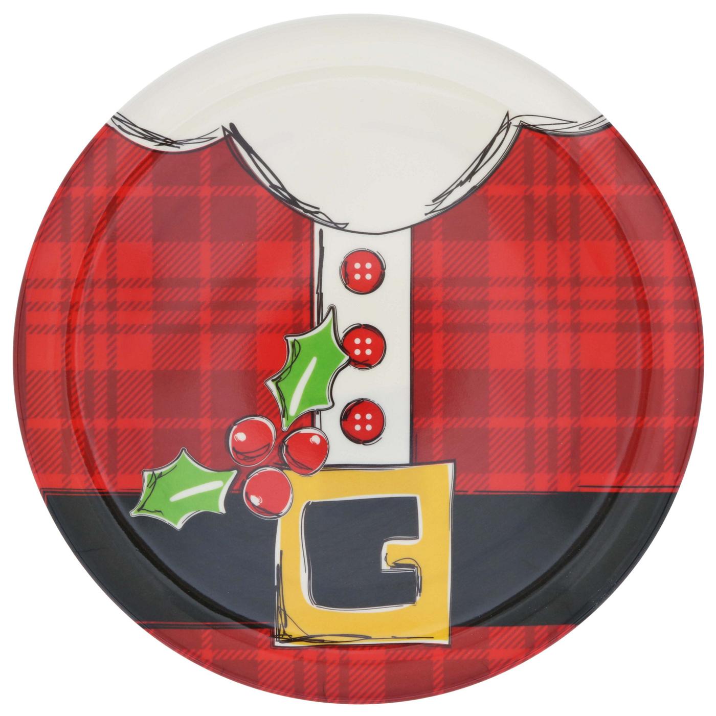 Holiday Market Holiday Dinner Plate; image 2 of 4