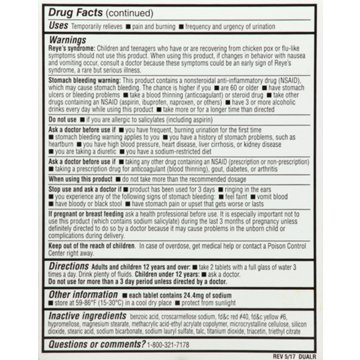 Preferred Antibacterial Plus Urinary Pain Relief, 24 ct