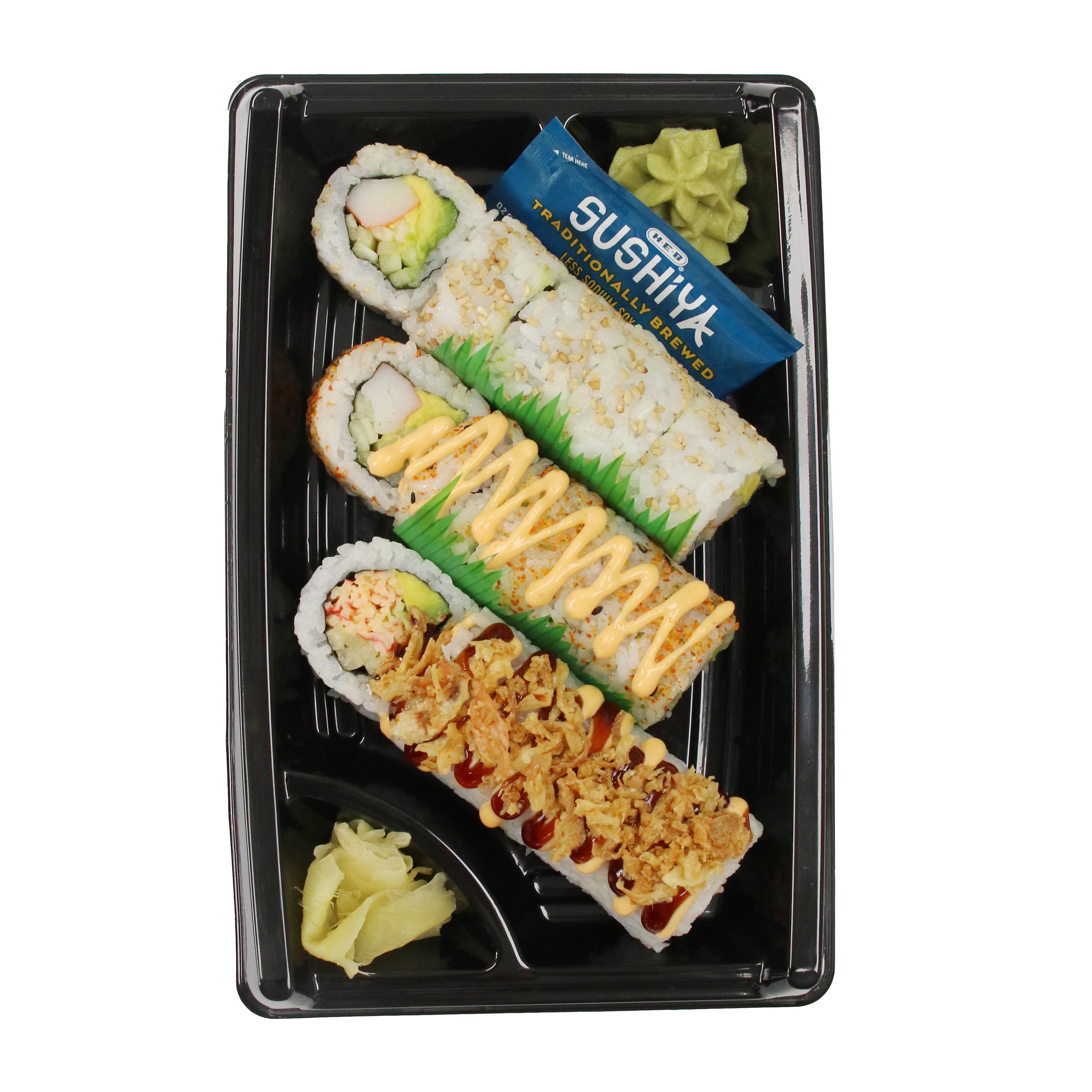 H-E-B Sushiya California Sushi Combo Pack - Shop Sushi at H-E-B