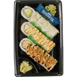 H-E-B Sushiya South Texas Sushi Roll Combo Pack, 15 pc | Low